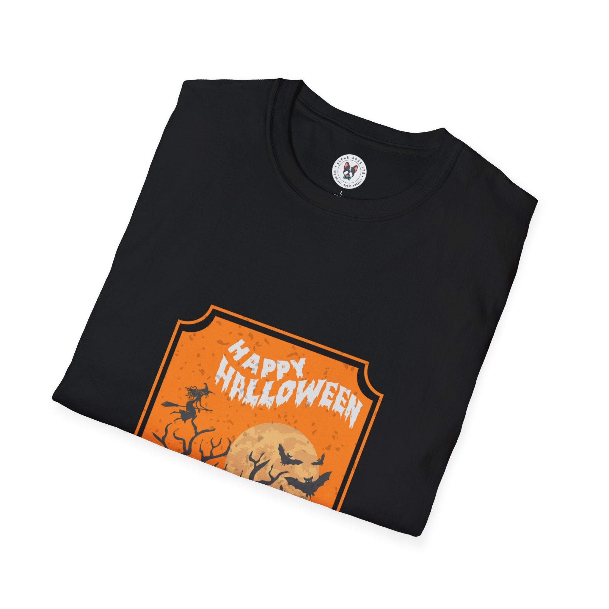 "HAPPY HALLOWEEN" Unisex Soft style T-Shirt