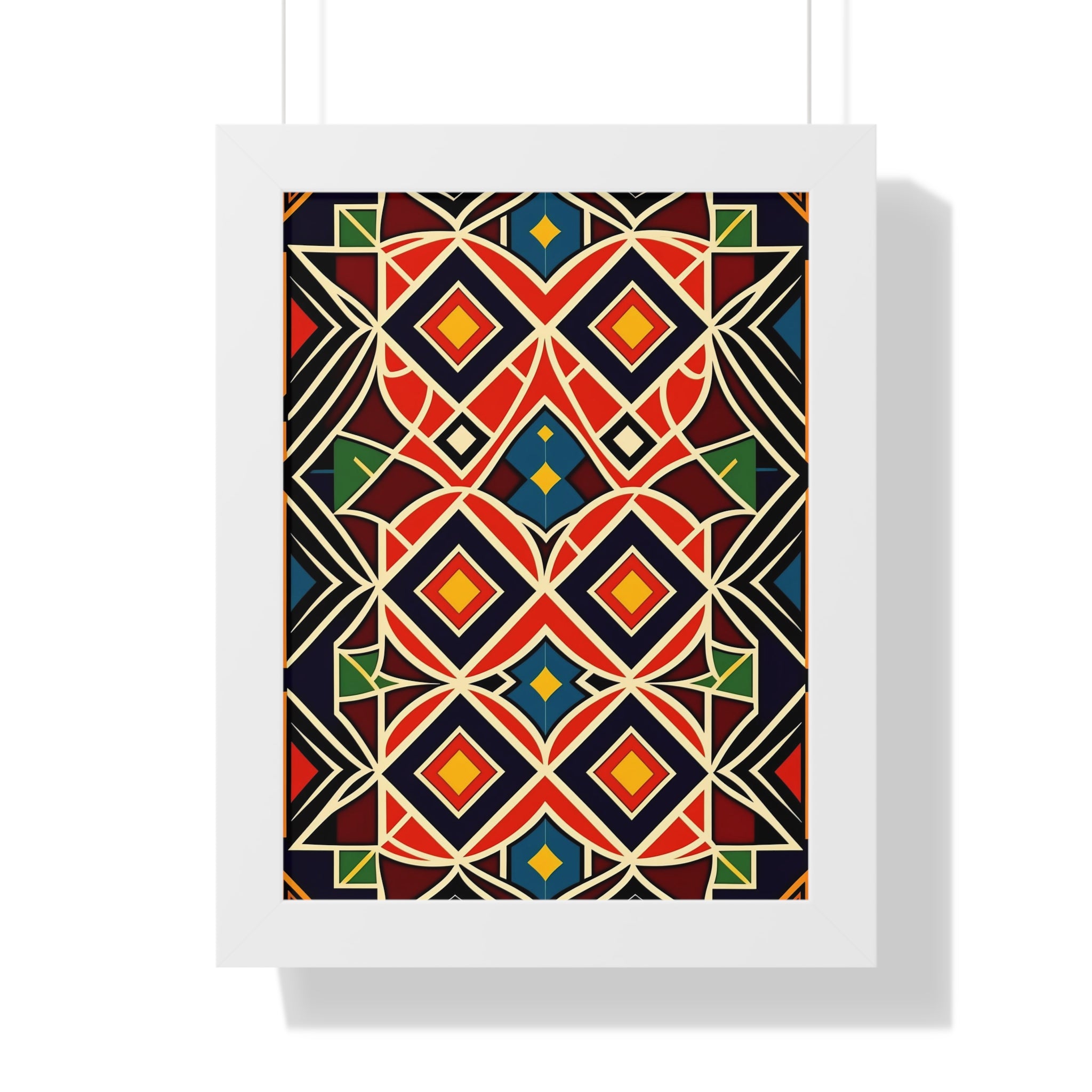 "BOHO" Framed Vertical Poster