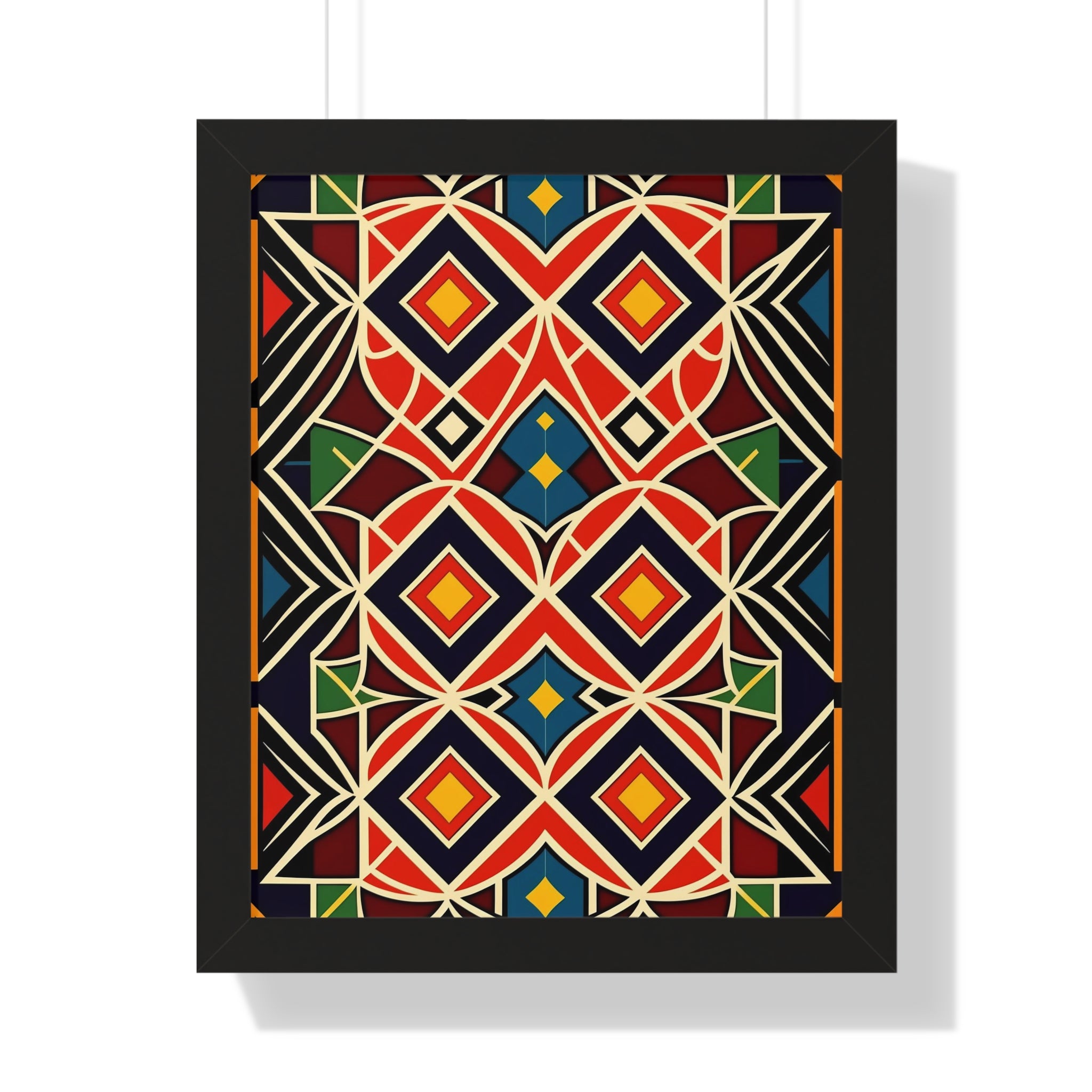 "BOHO" Framed Vertical Poster