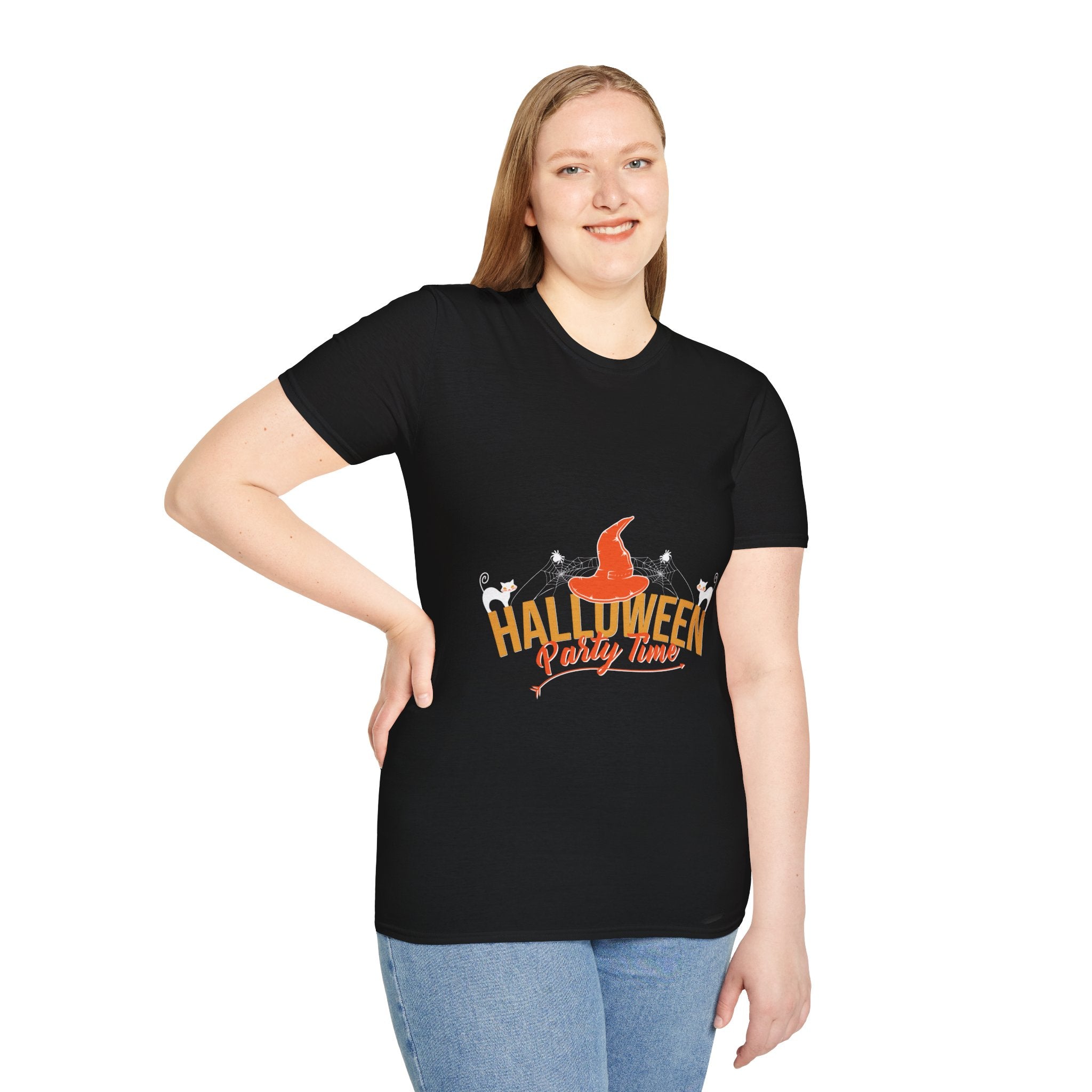 "HALLOWEEN PARTY TIME" Unisex Soft style T-Shirt