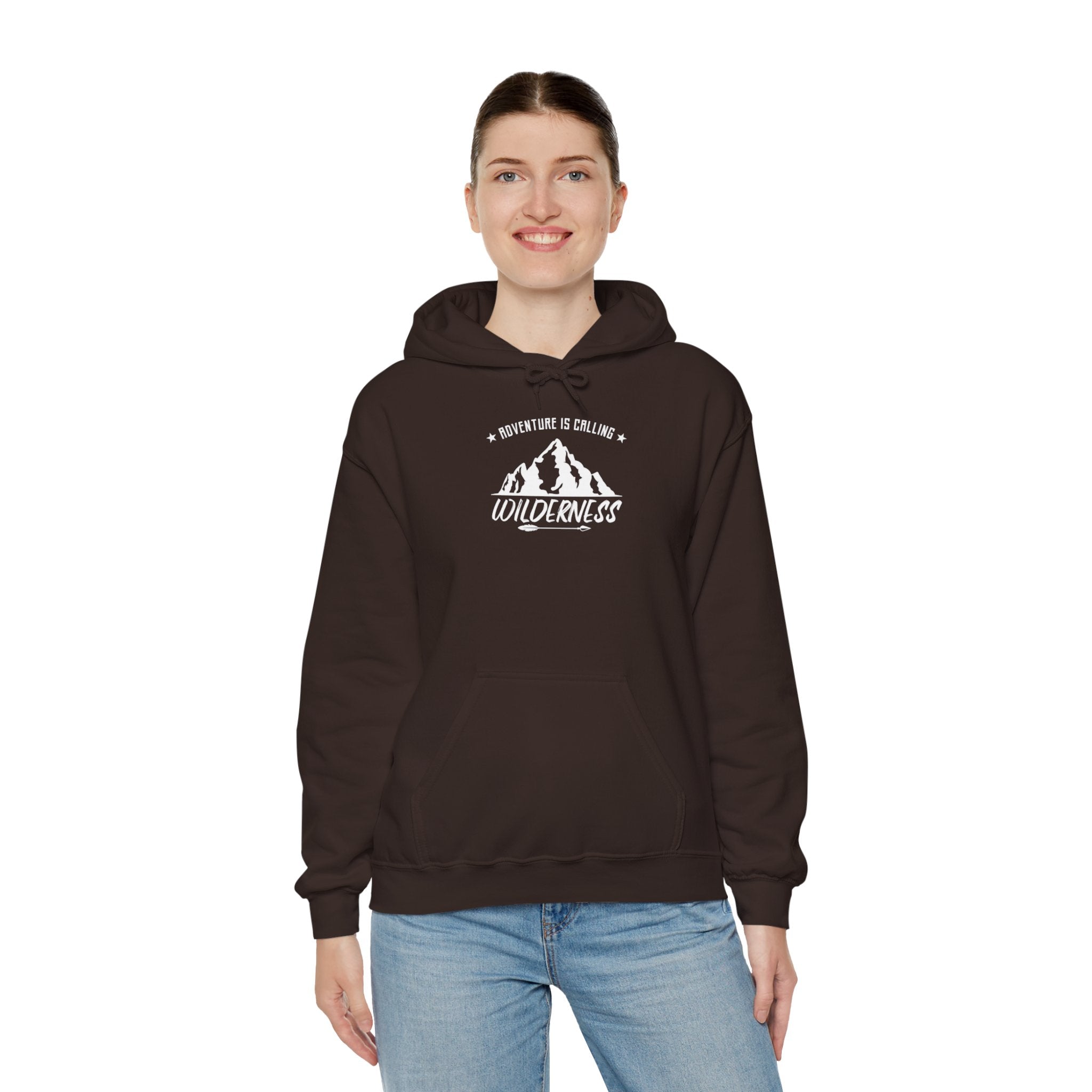 "Adventure Is Calling" Unisex Heavy Blend™ Hooded Sweatshirt