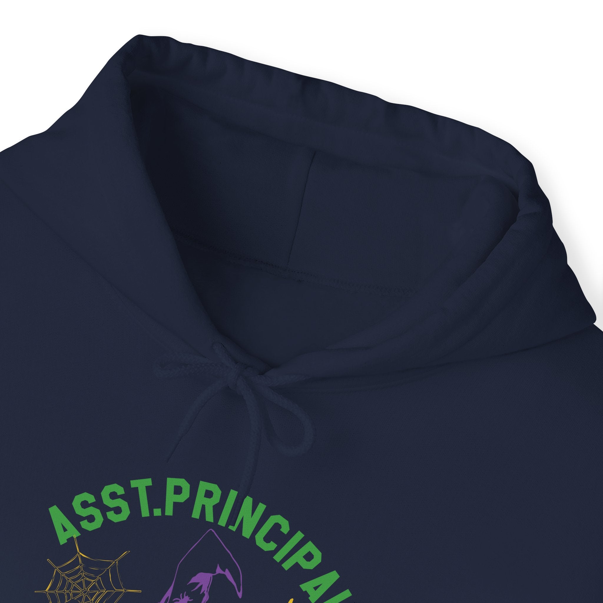 "ASST.PRINCIPAL OF THE MOST SPOOK TACULAR KIDS" Unisex Heavy Blend™ Hooded Sweatshirt