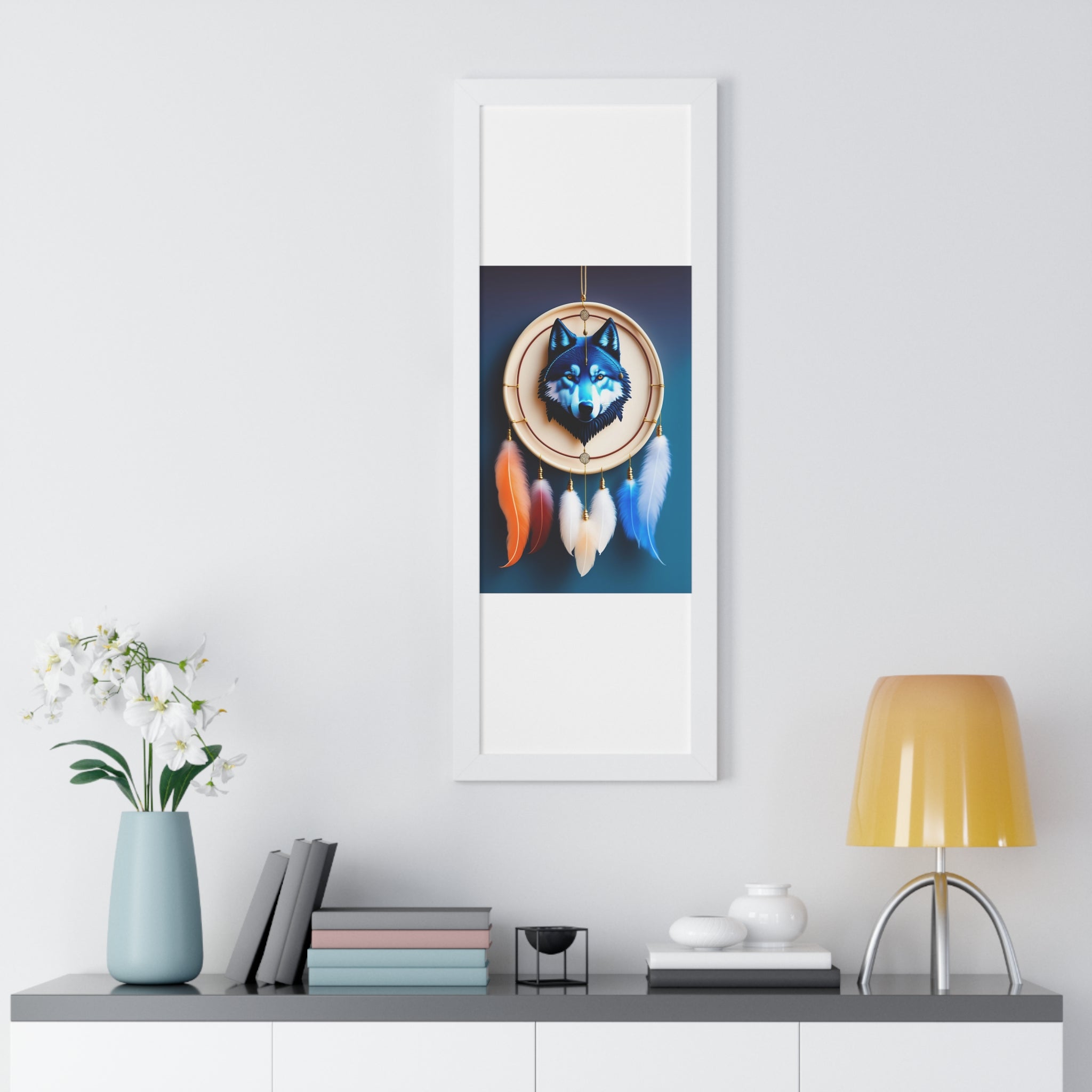 "BOHO" Framed Vertical Poster