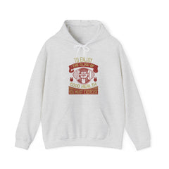 "To enjoy the glow of good health, you must exercise"  Unisex Heavy Blend™ Hooded Sweatshirt