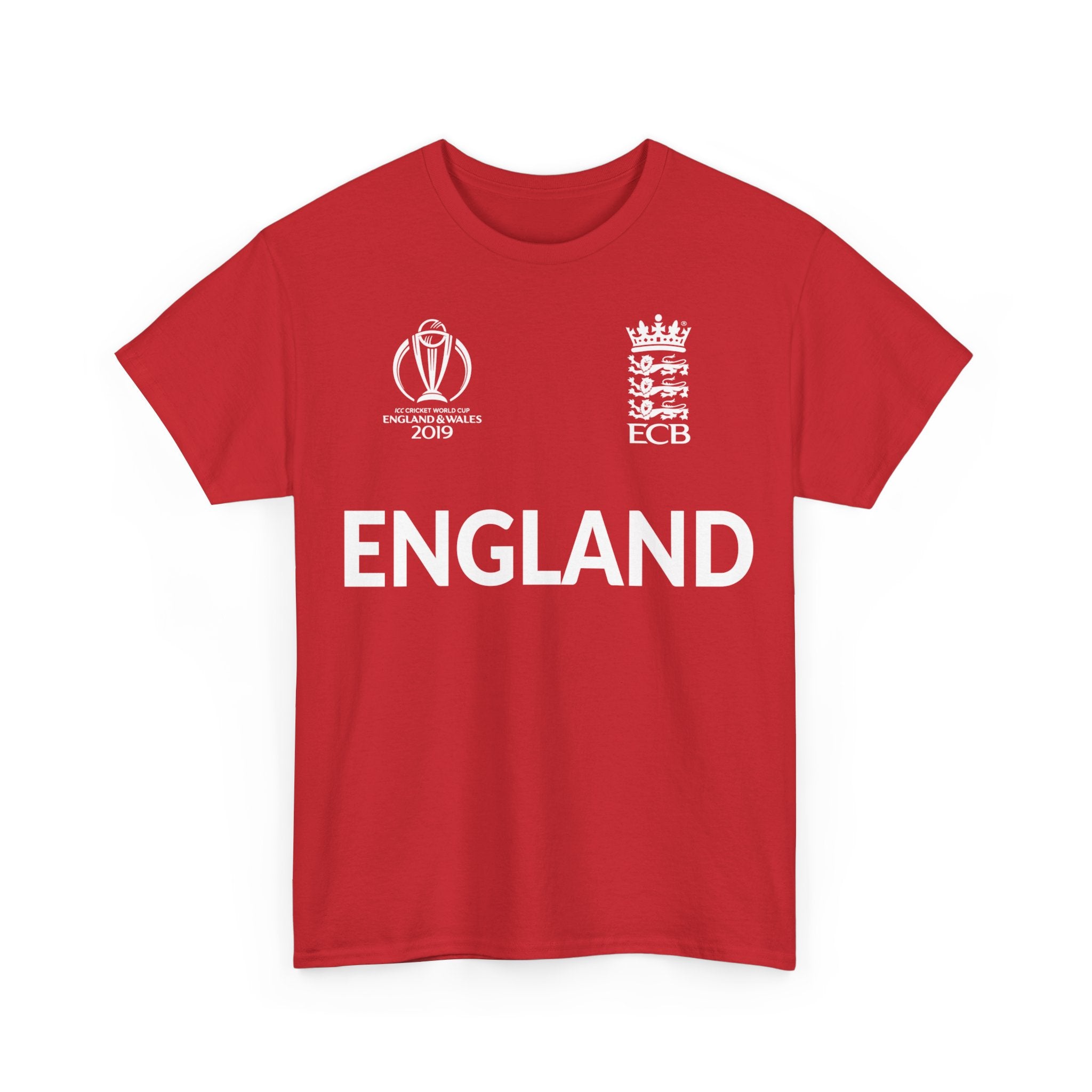 England Cricket Unisex Heavy Cotton Tee