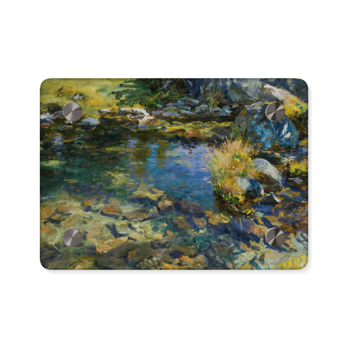 "ALPINE POOL" Acrylic Wall Art Panels