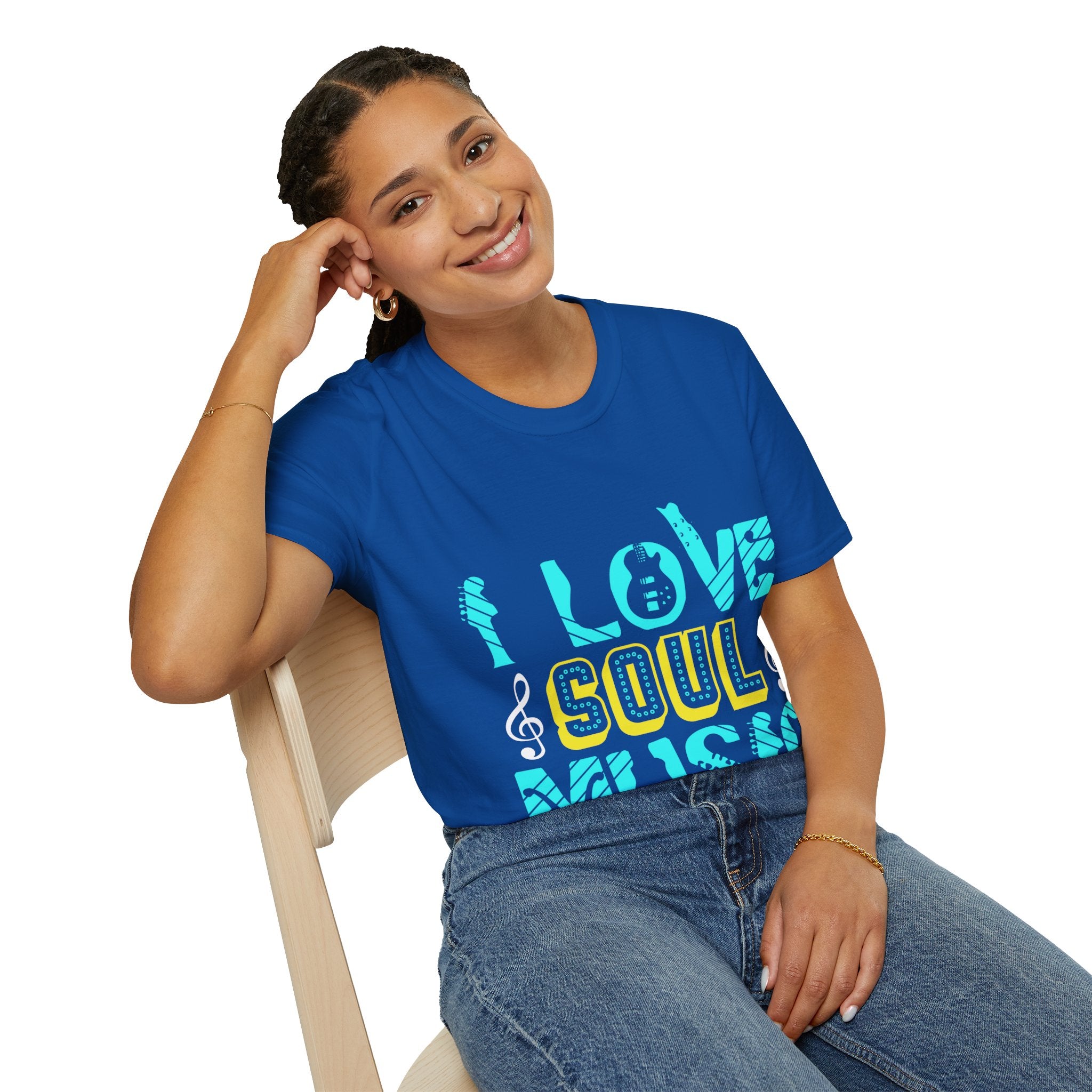 "I Love Soul Music" Unisex Soft style T-Shirt