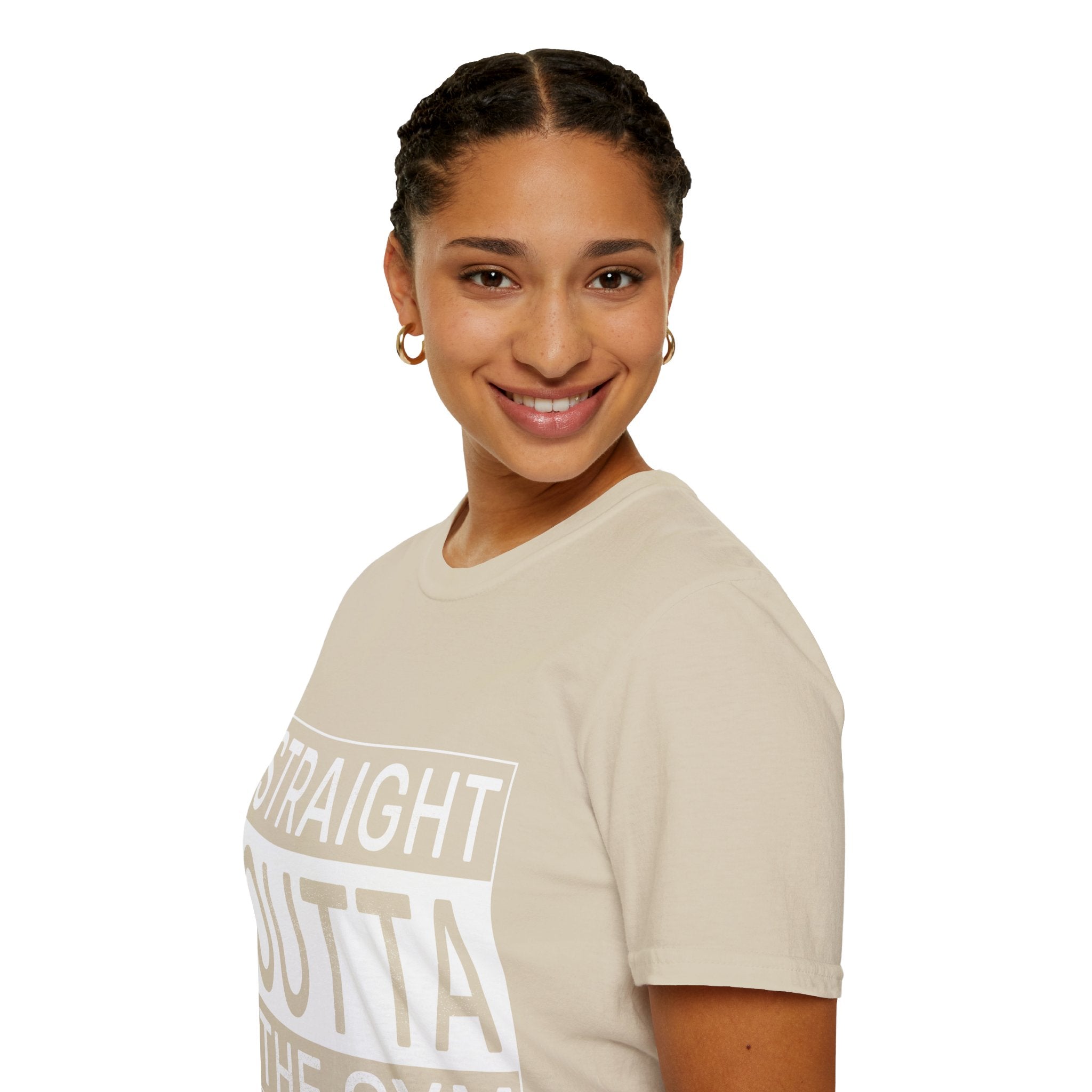 "Straight Outta The Gym" Unisex Soft style T-Shirt