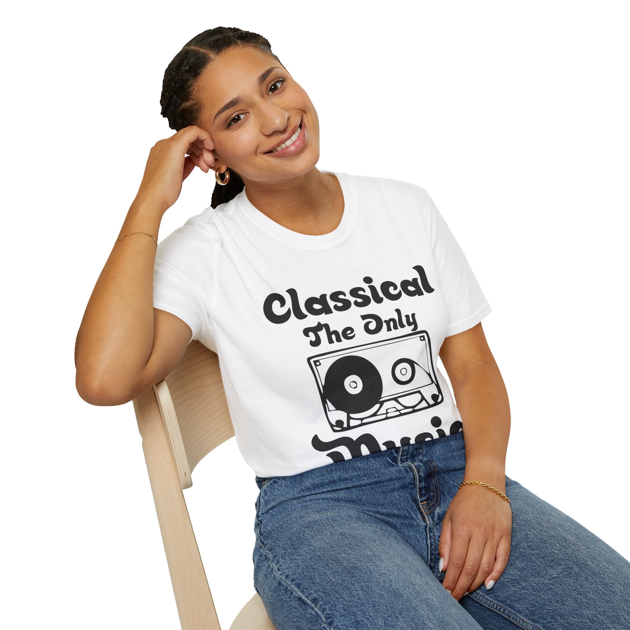 "Classical The Only Music That Matters" Unisex Soft style T-Shirt