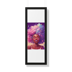 "BLACK GIRL MAGIC" Framed Vertical Poster