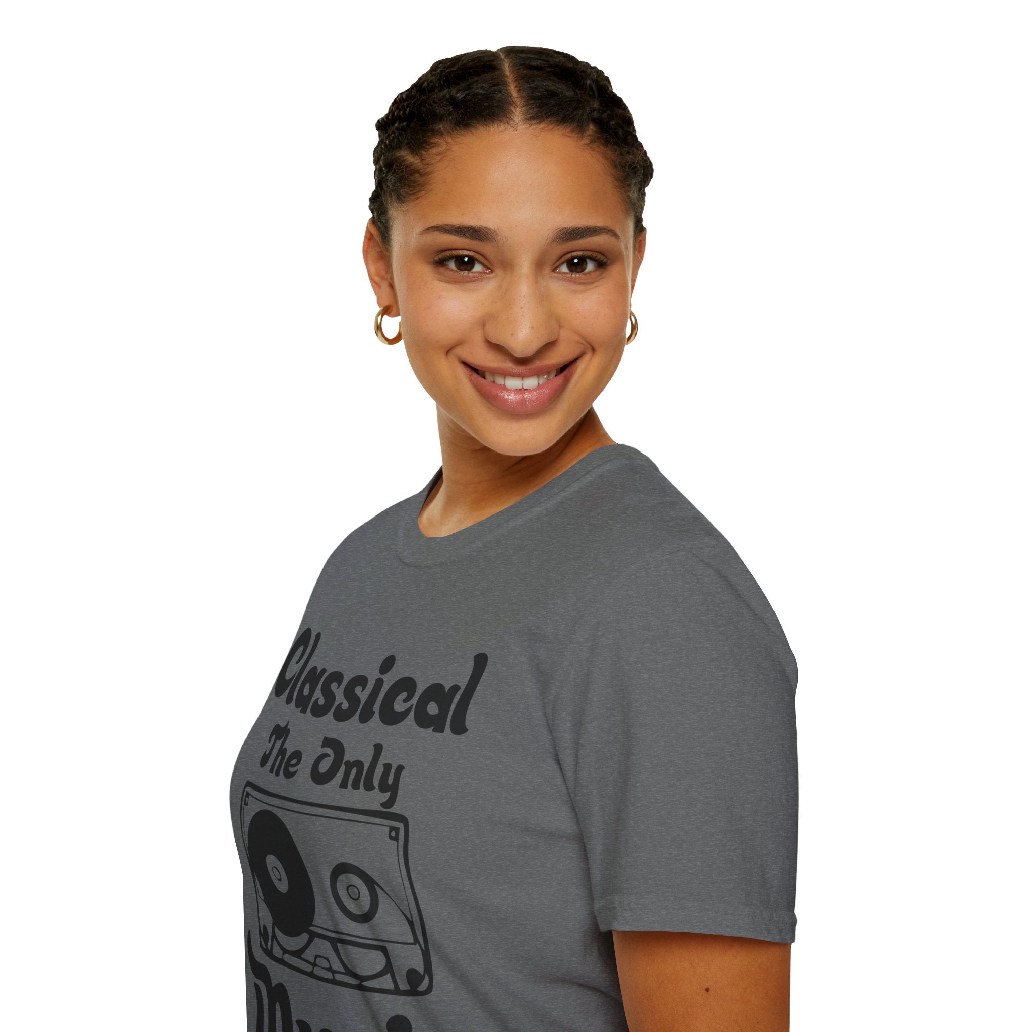 "Classical The Only Music That Matters" Unisex Soft style T-Shirt