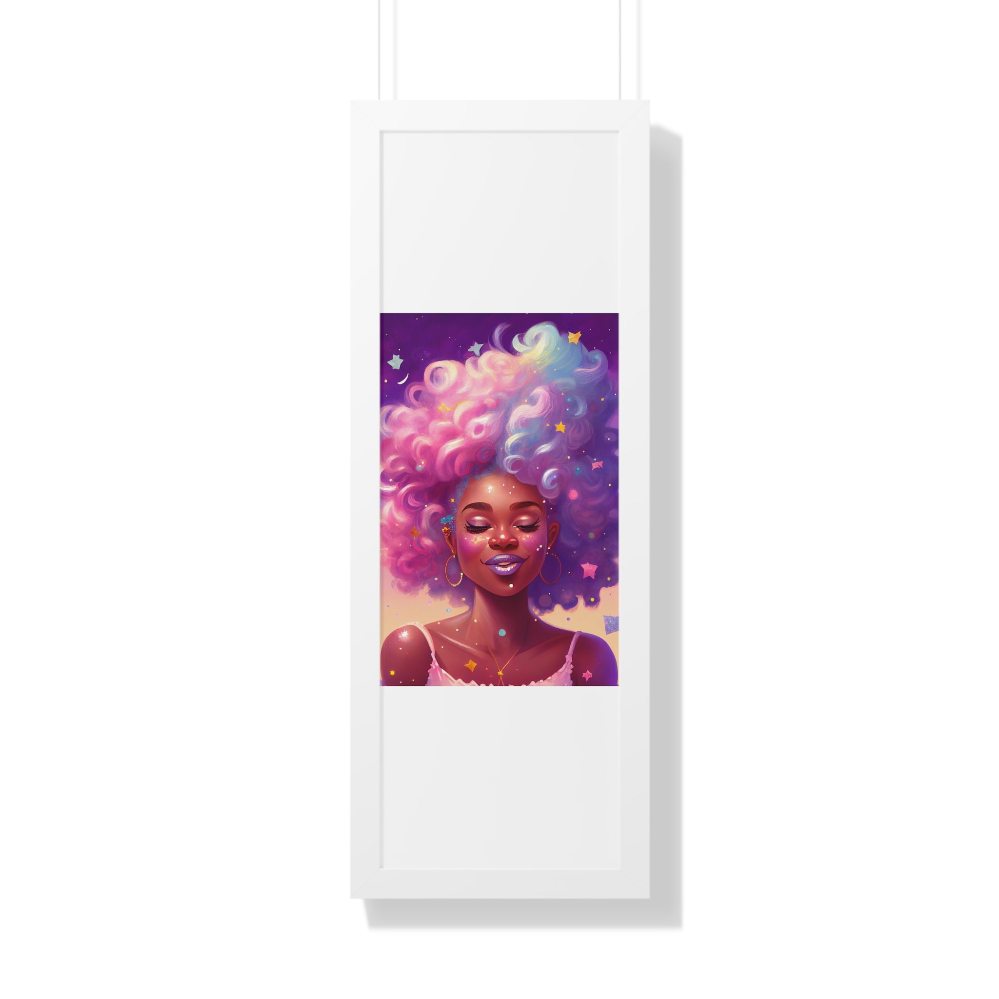 "BLACK GIRL MAGIC" Framed Vertical Poster