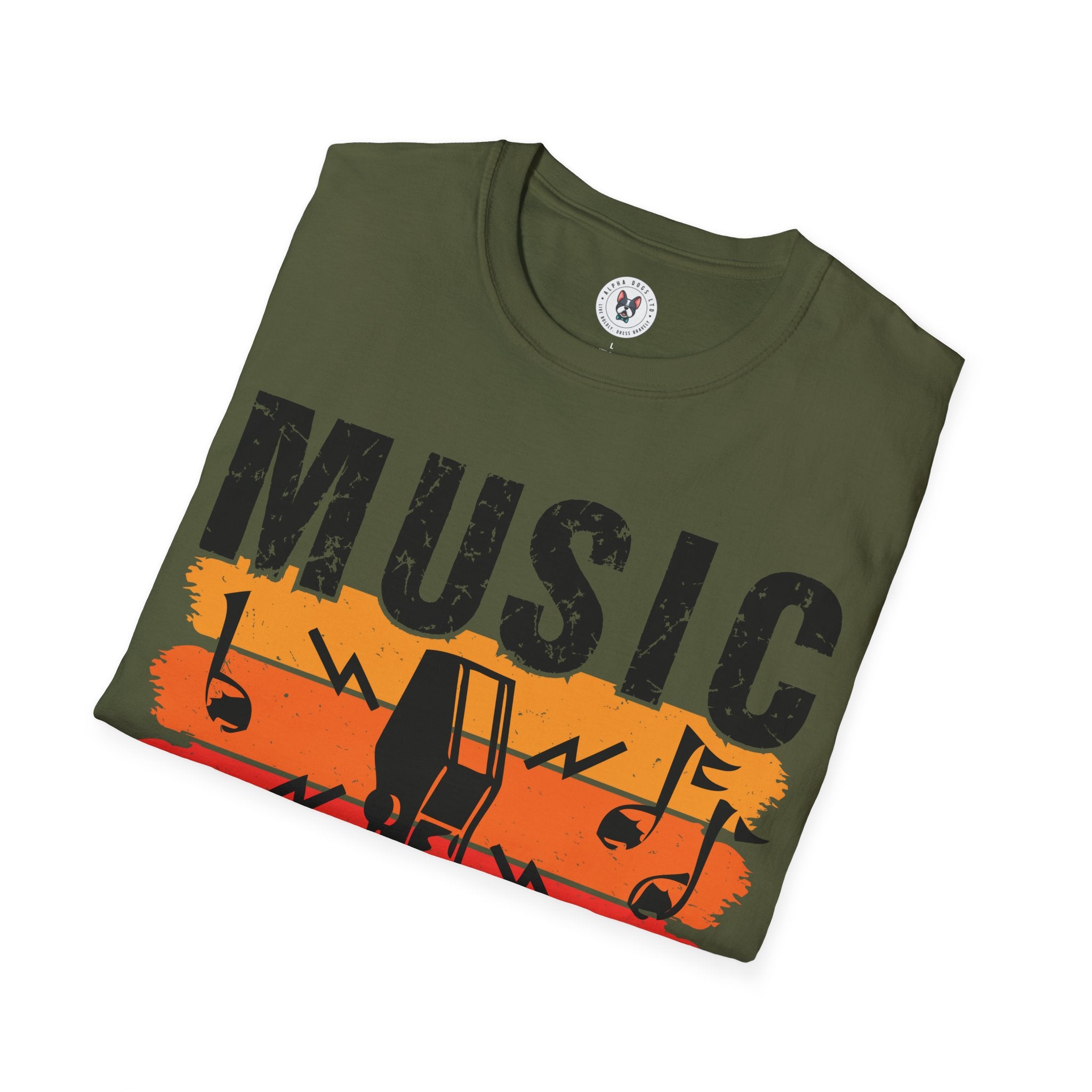 "Music Can Change The World" Unisex Soft style T-Shirt