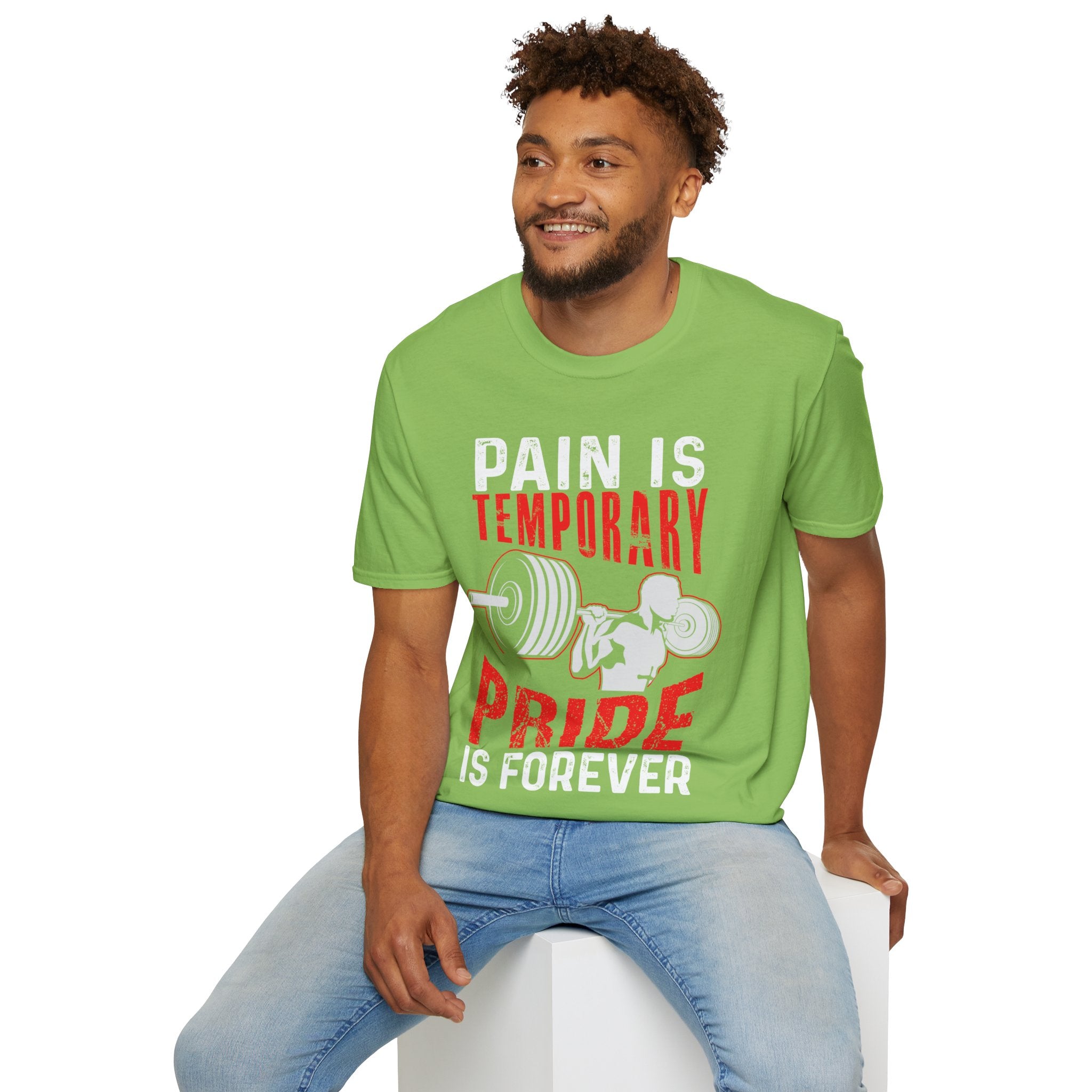 "Pain Is Temporary Pride Is Forever" Unisex Soft Style T-Shirt