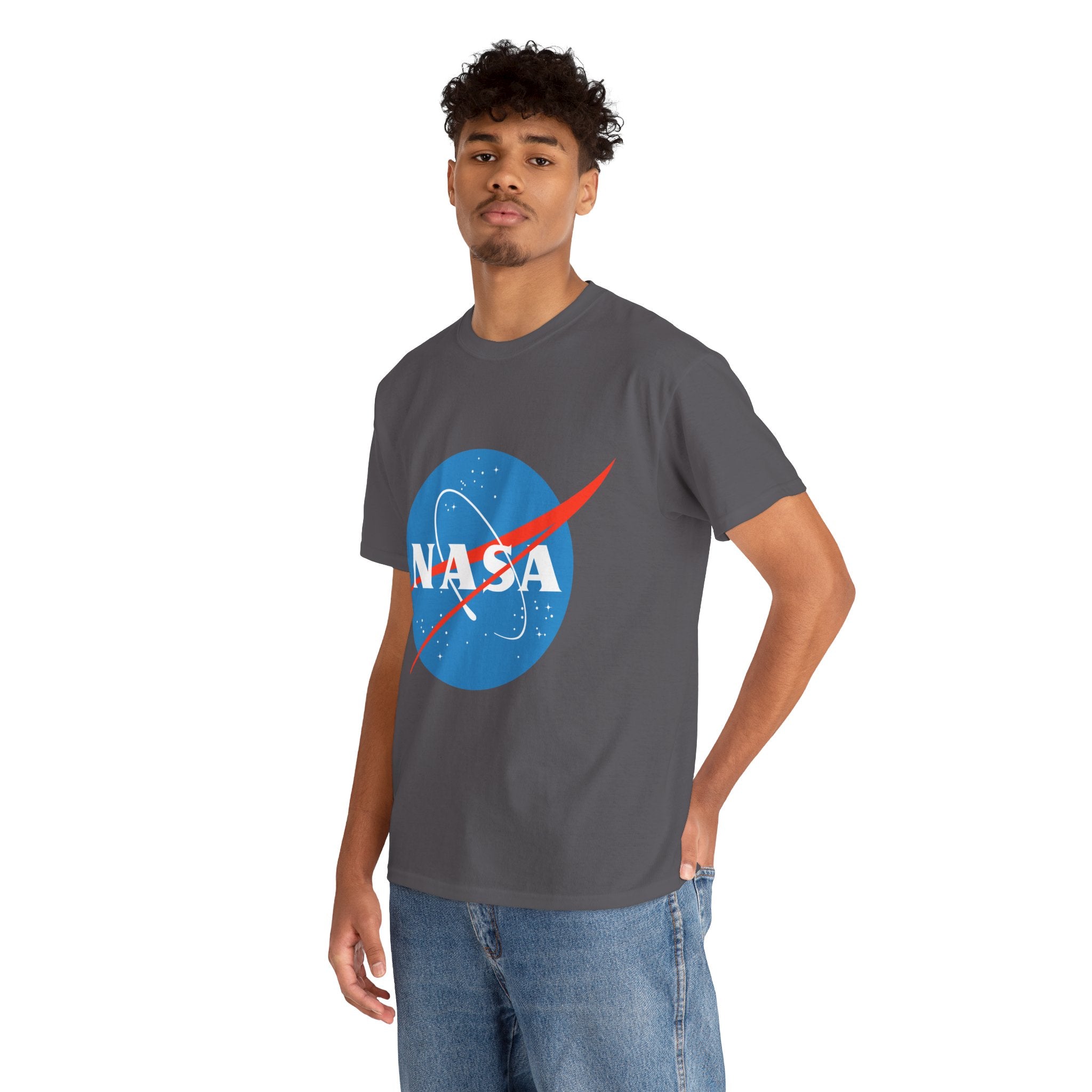 NASA Unisex Heavy Cotton Tee