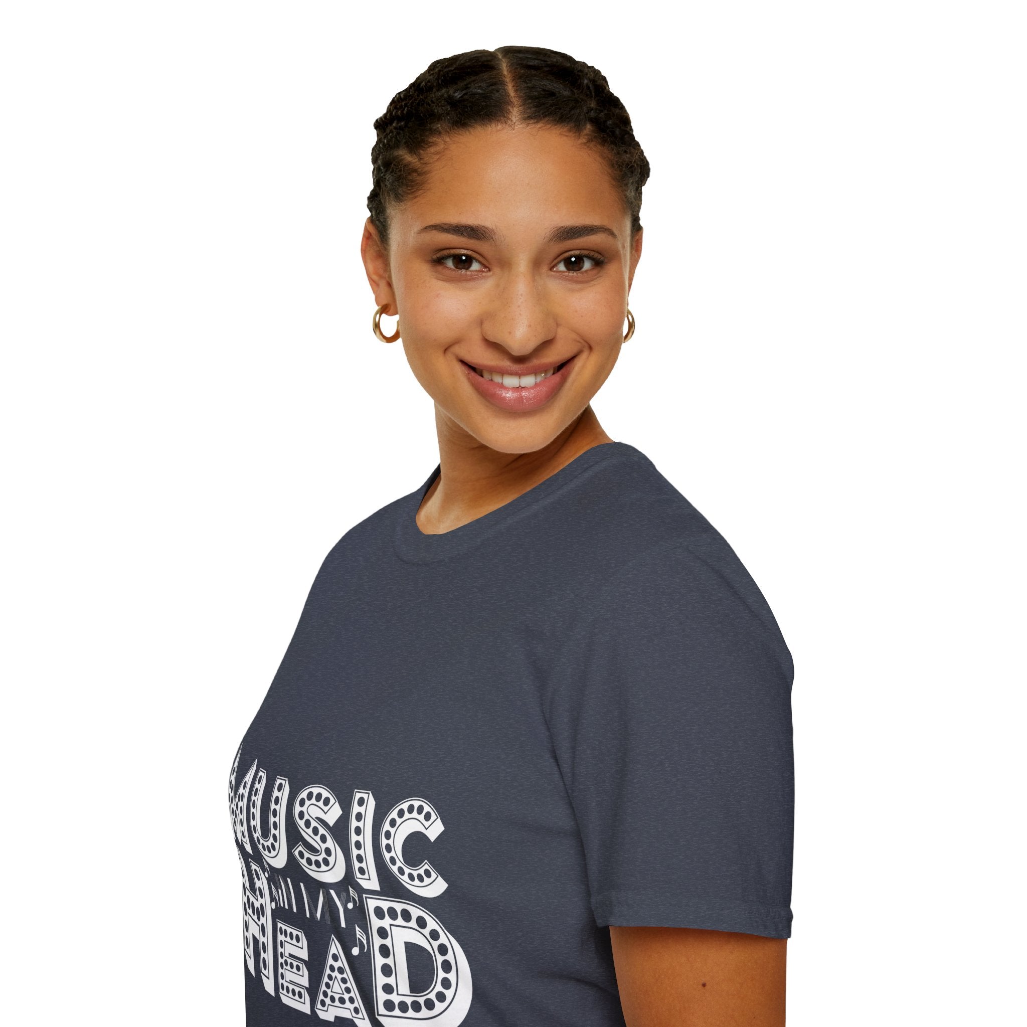 "Music In My Head" Unisex Soft style T-Shirt