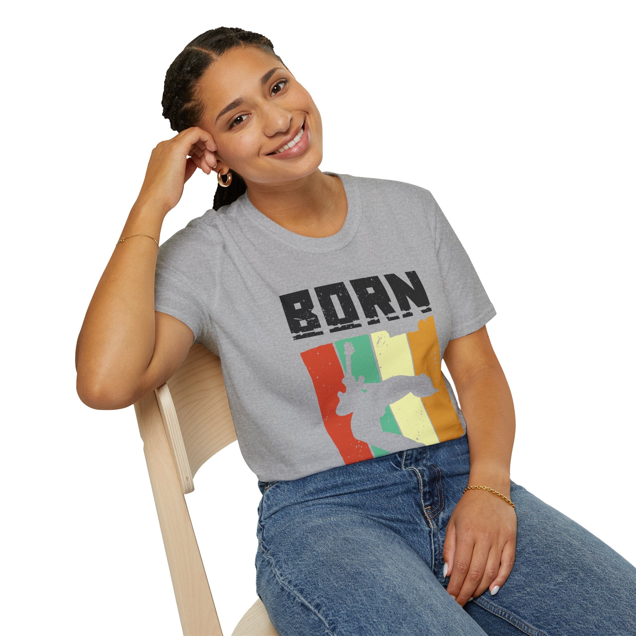 "Born To Rock"  Unisex Soft style T-Shirt