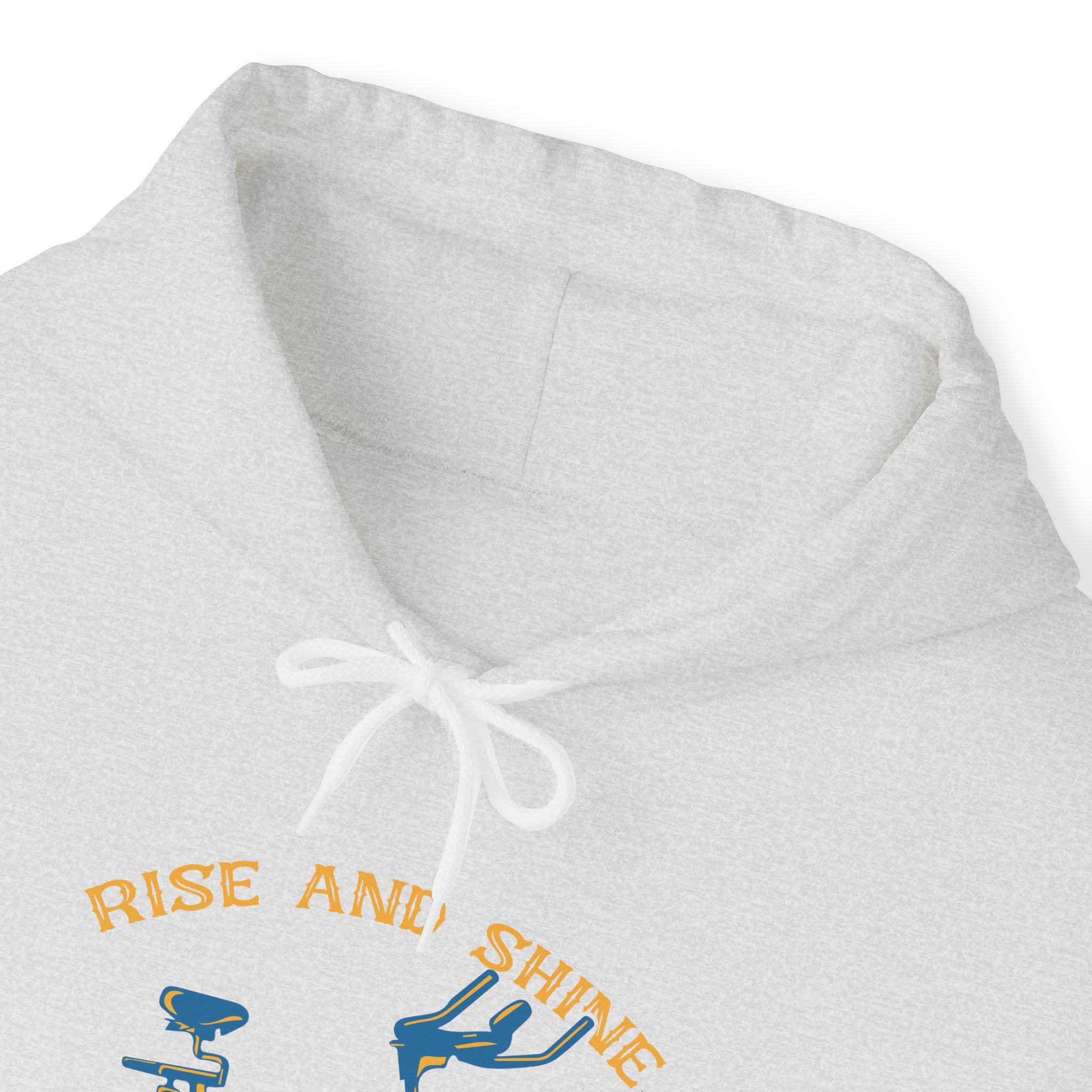 "Rise And Shine Workout Time" Unisex Heavy Blend™ Hooded Sweatshirt