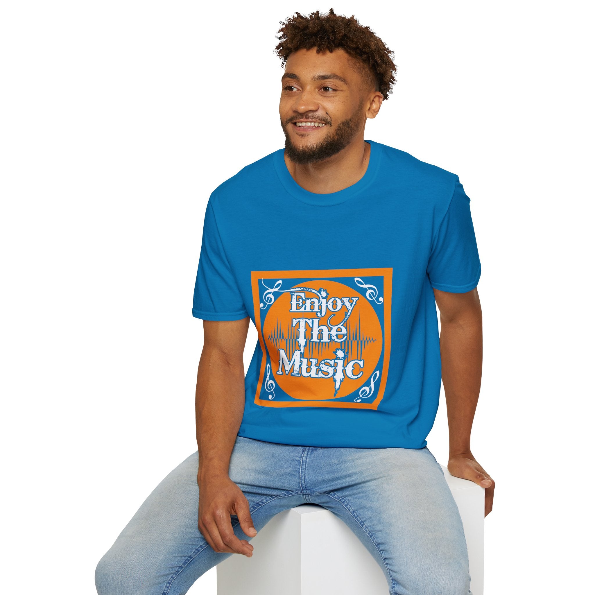 "Enjoy The Music" Unisex Soft style T-Shirt