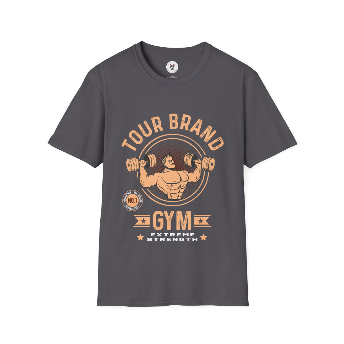 "Tour Brand Gym Extreme Strength" Unisex Soft style T-Shirt