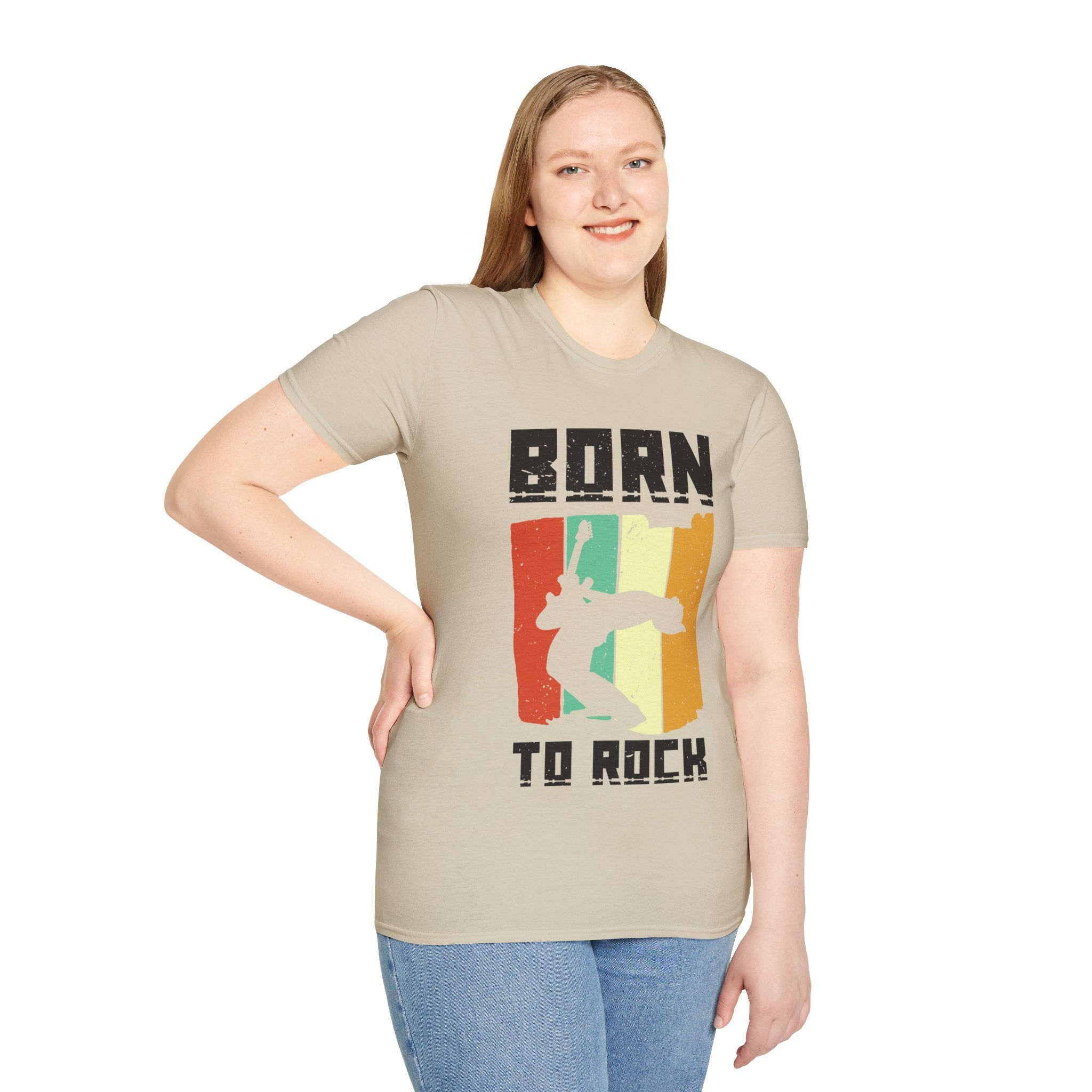 "Born To Rock"  Unisex Soft style T-Shirt