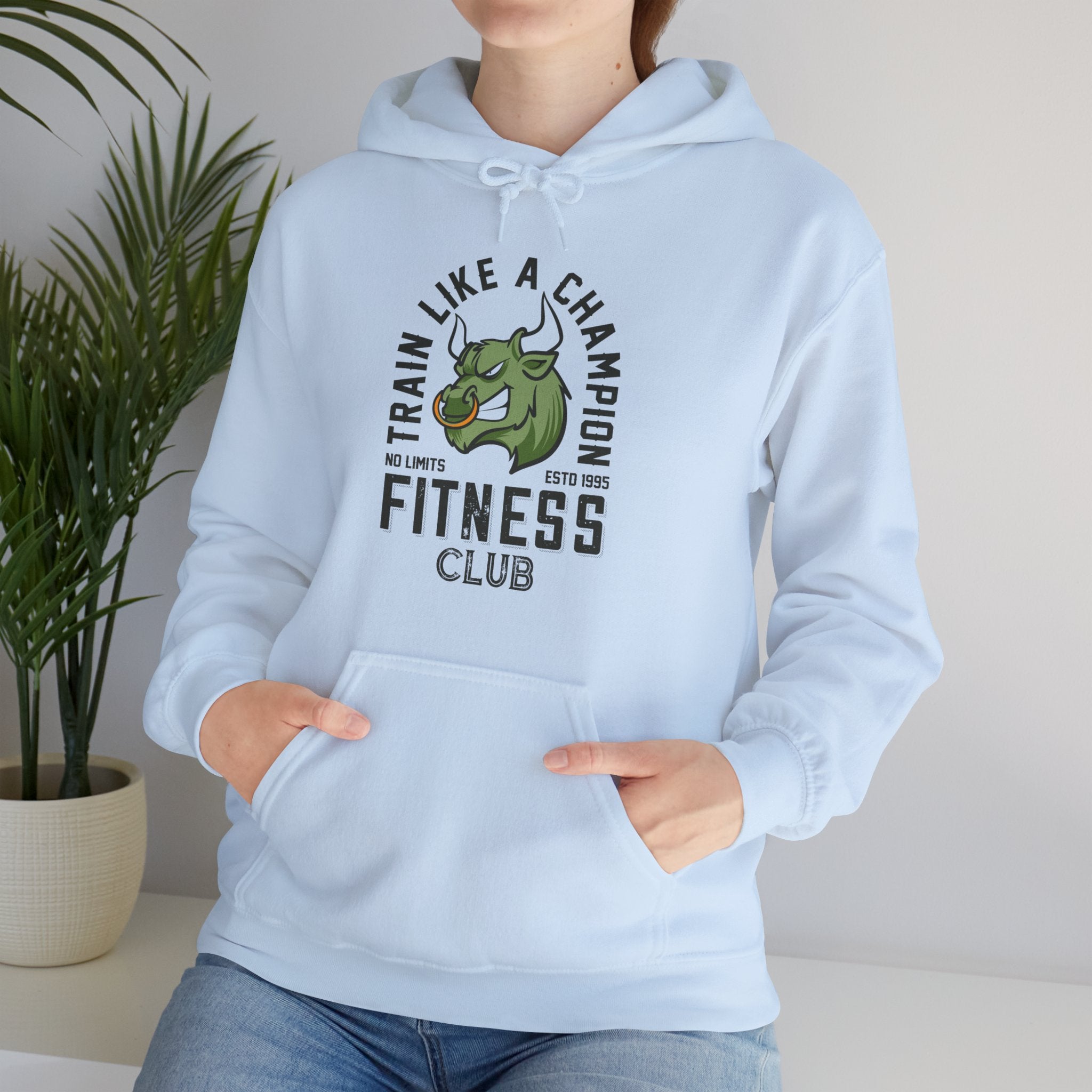 "Train Like A Champion" Unisex Heavy Blend™ Hooded Sweatshirt