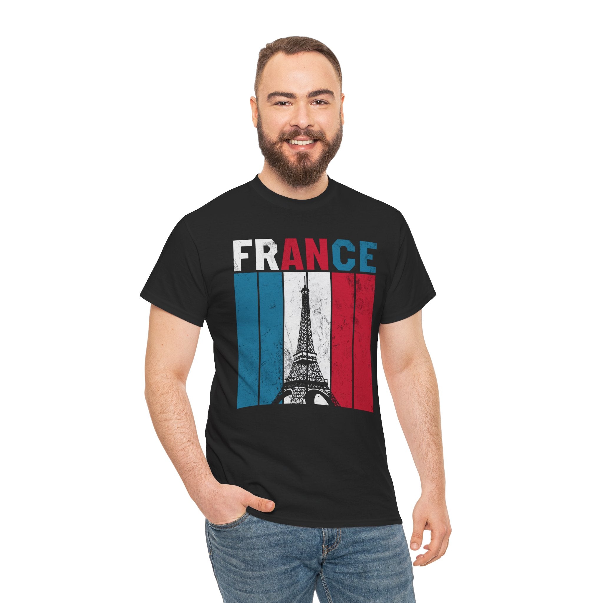 FRANCE Unisex Heavy Cotton Tee