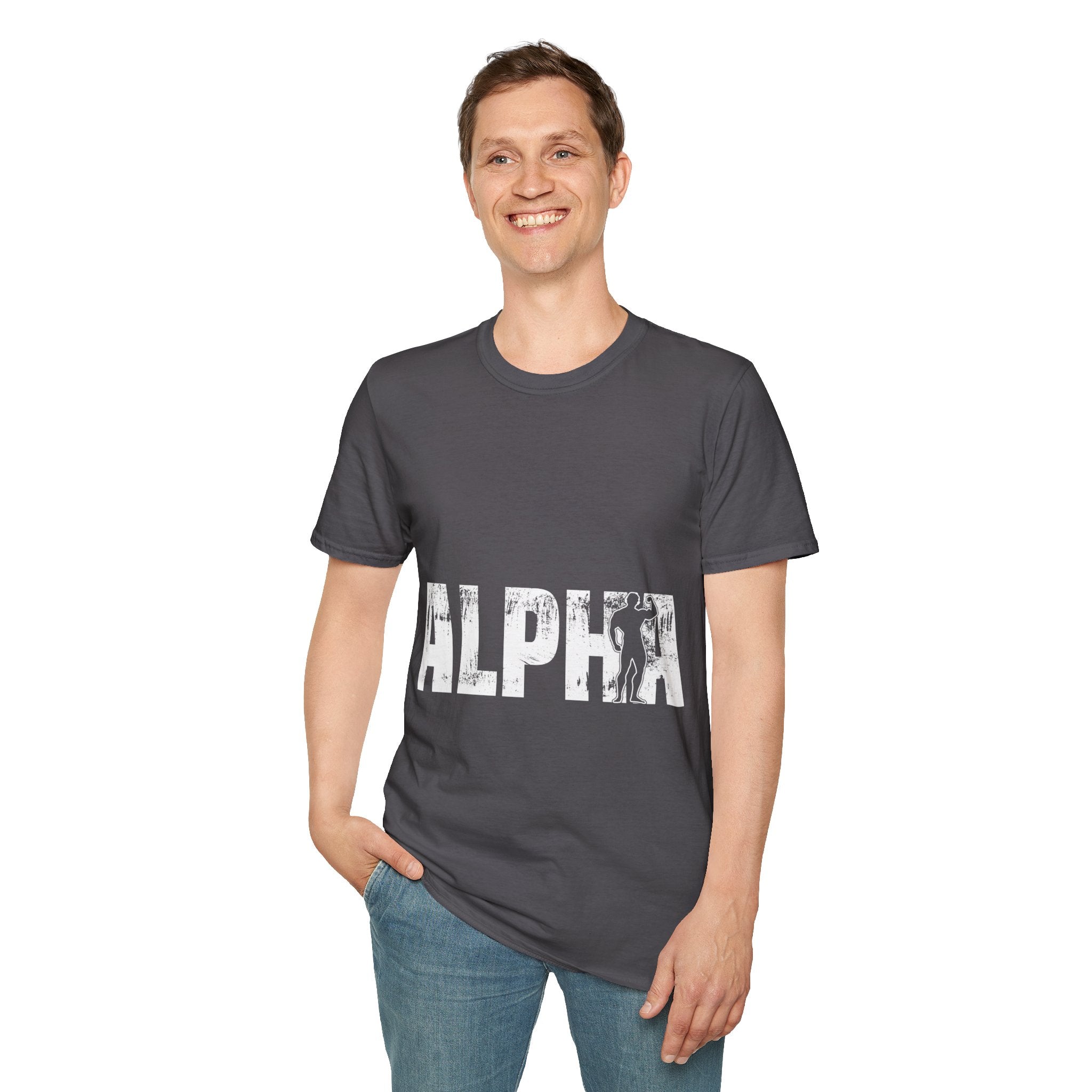 "Alpha Gym" Unisex Softstyle T-Shirt