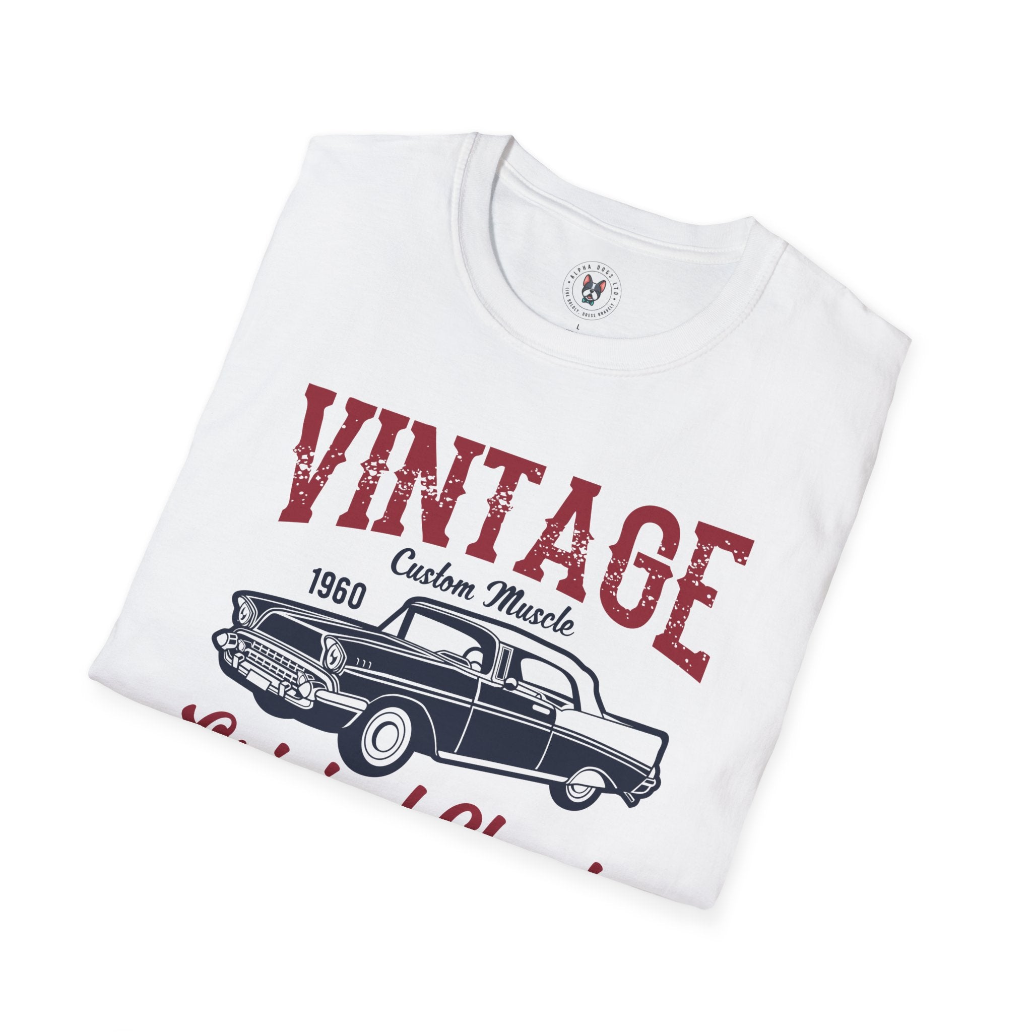 "VINTAGE ORIGINAL CLASSIC" Unisex Soft style T-Shirt