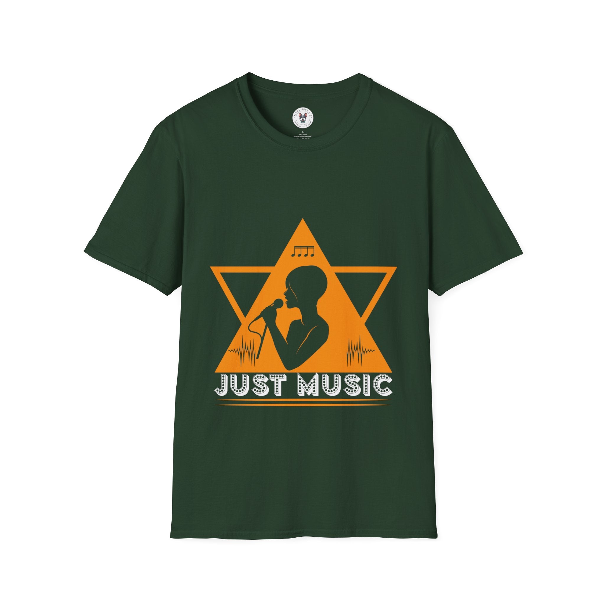 "Just Music" Unisex Soft style T-Shirt