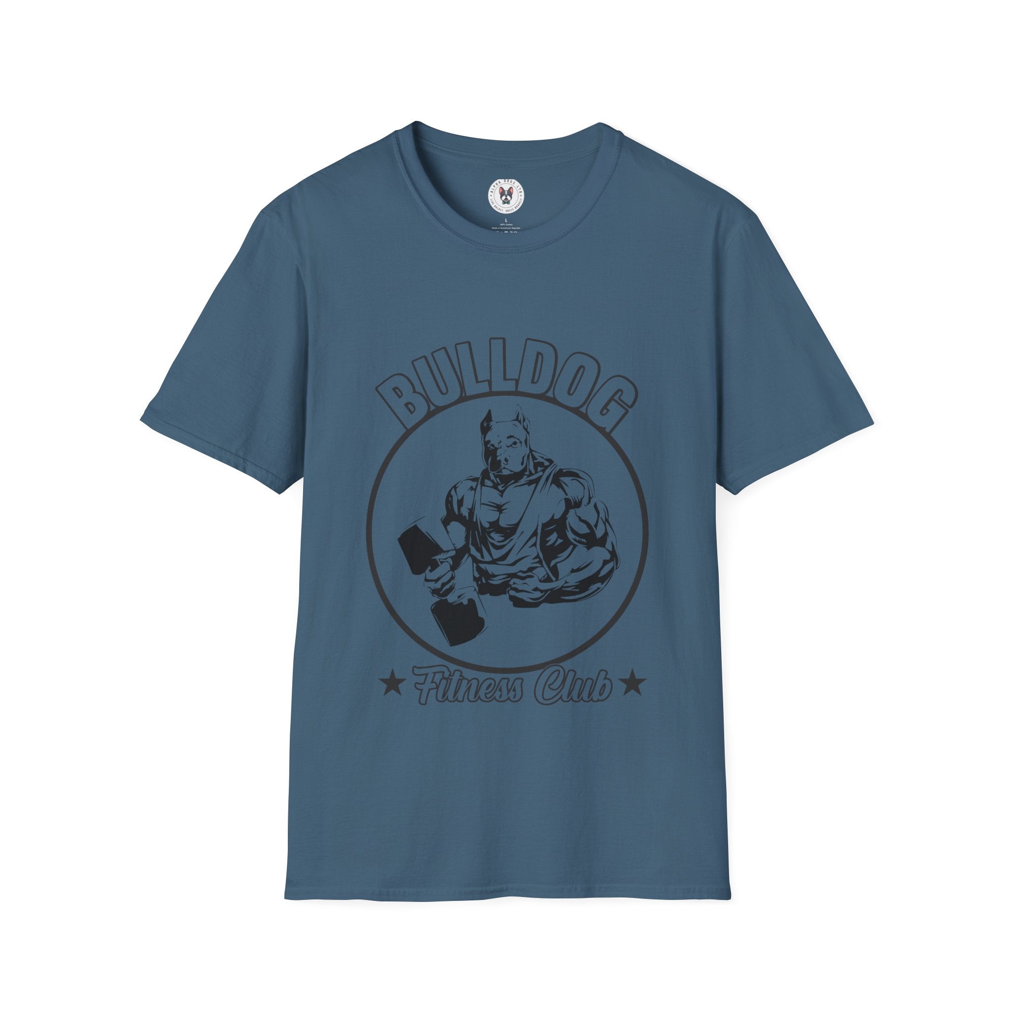 "BullDog Fitness Club" Unisex Soft style T-Shirt