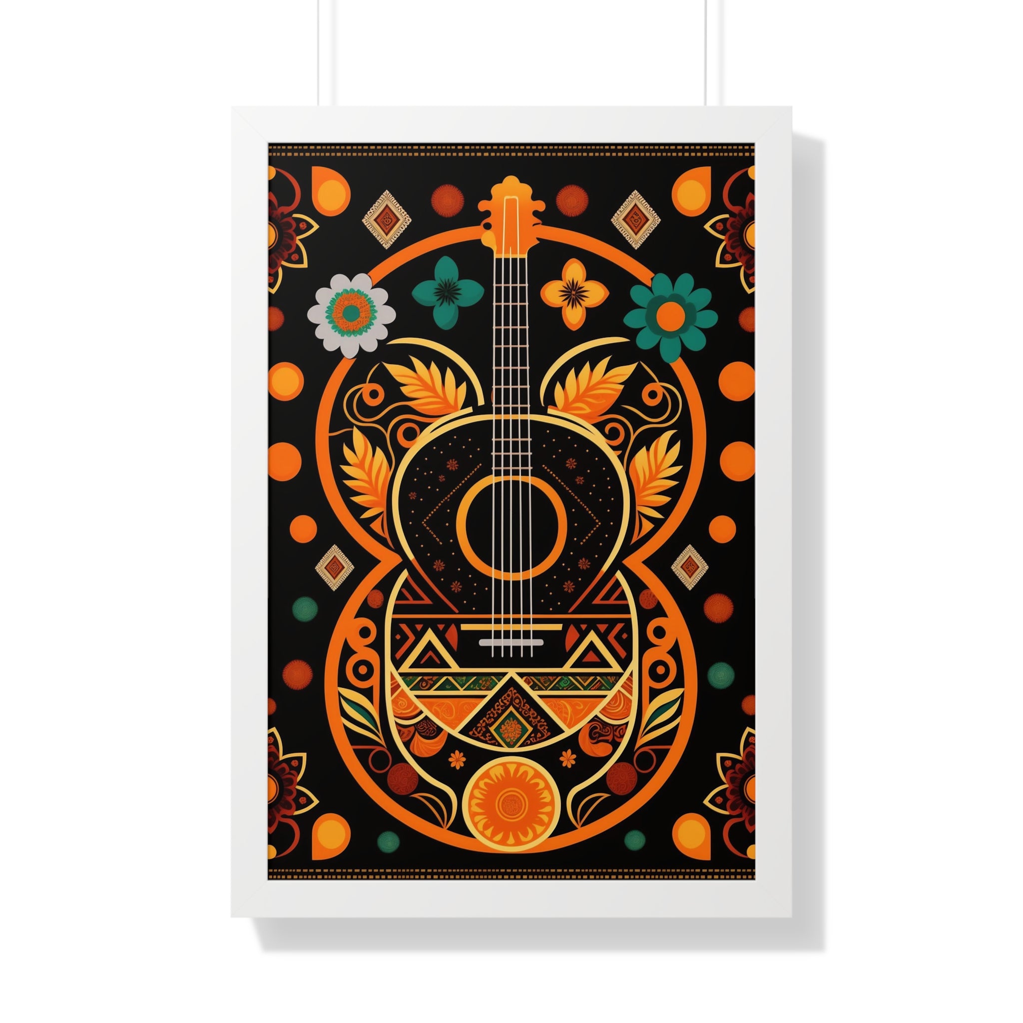 "BOHO" Framed Vertical Poster