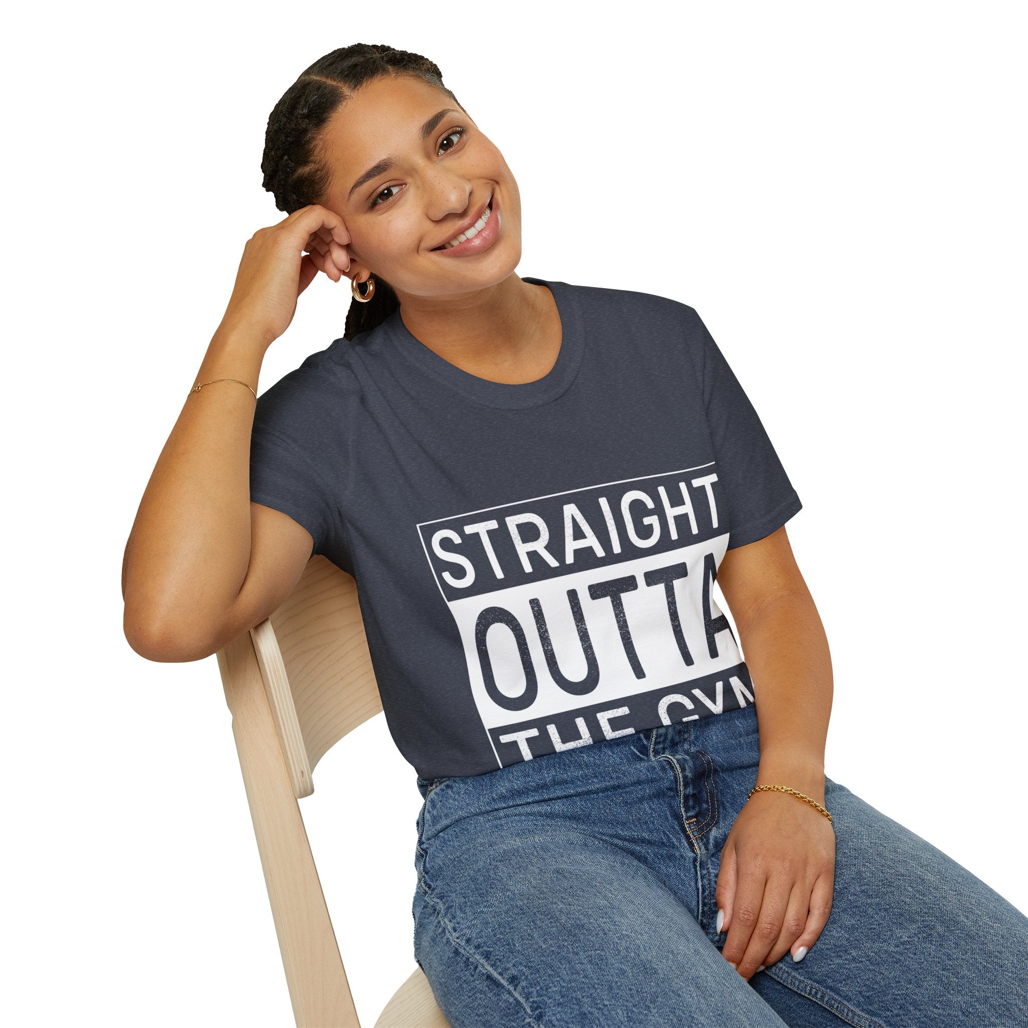 "Straight Outta The Gym" Unisex Soft style T-Shirt