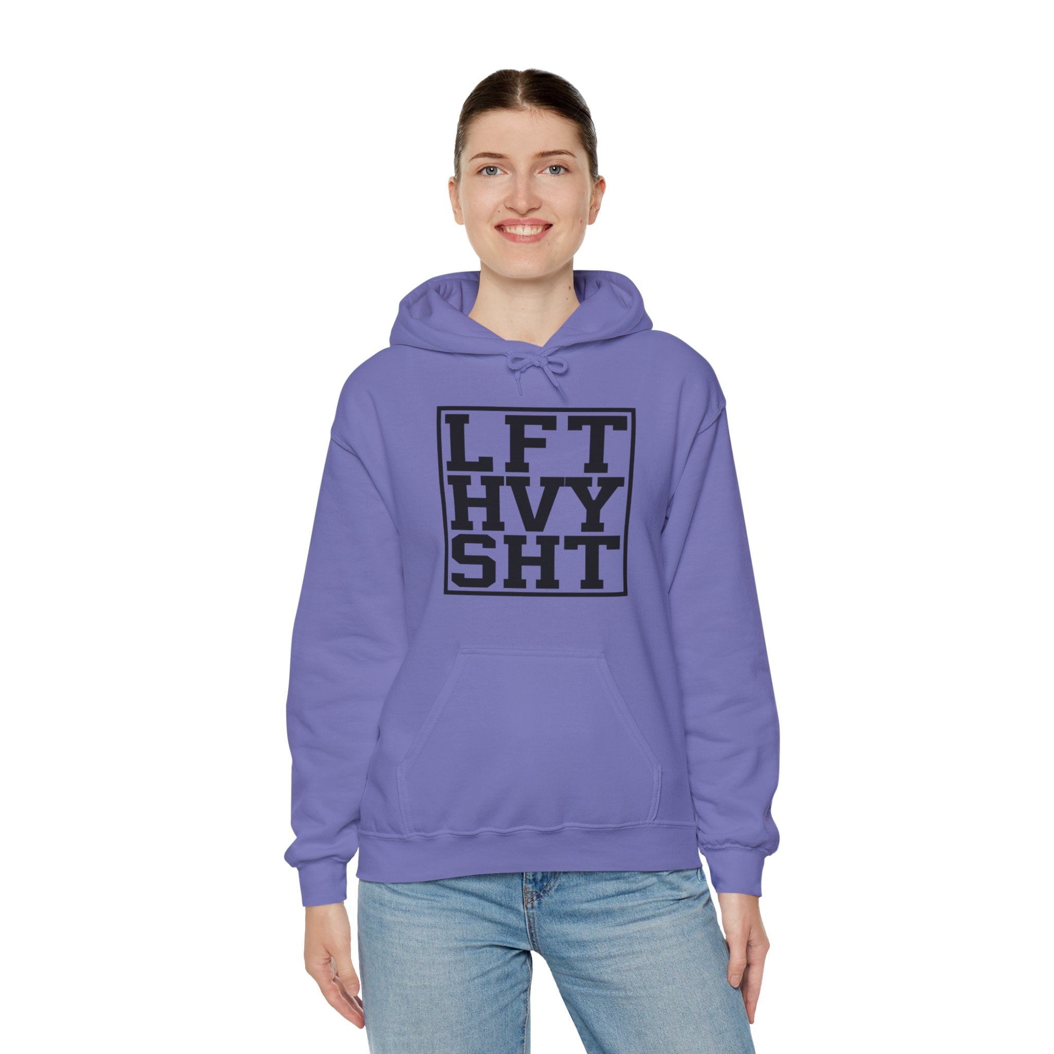 "Lift Heavy Shit" Unisex Heavy Blend™ Hooded Sweatshirt