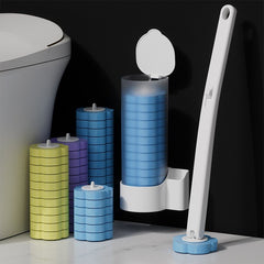 Bathroom Wall-mounted Long Handle Household Cleaning Sets