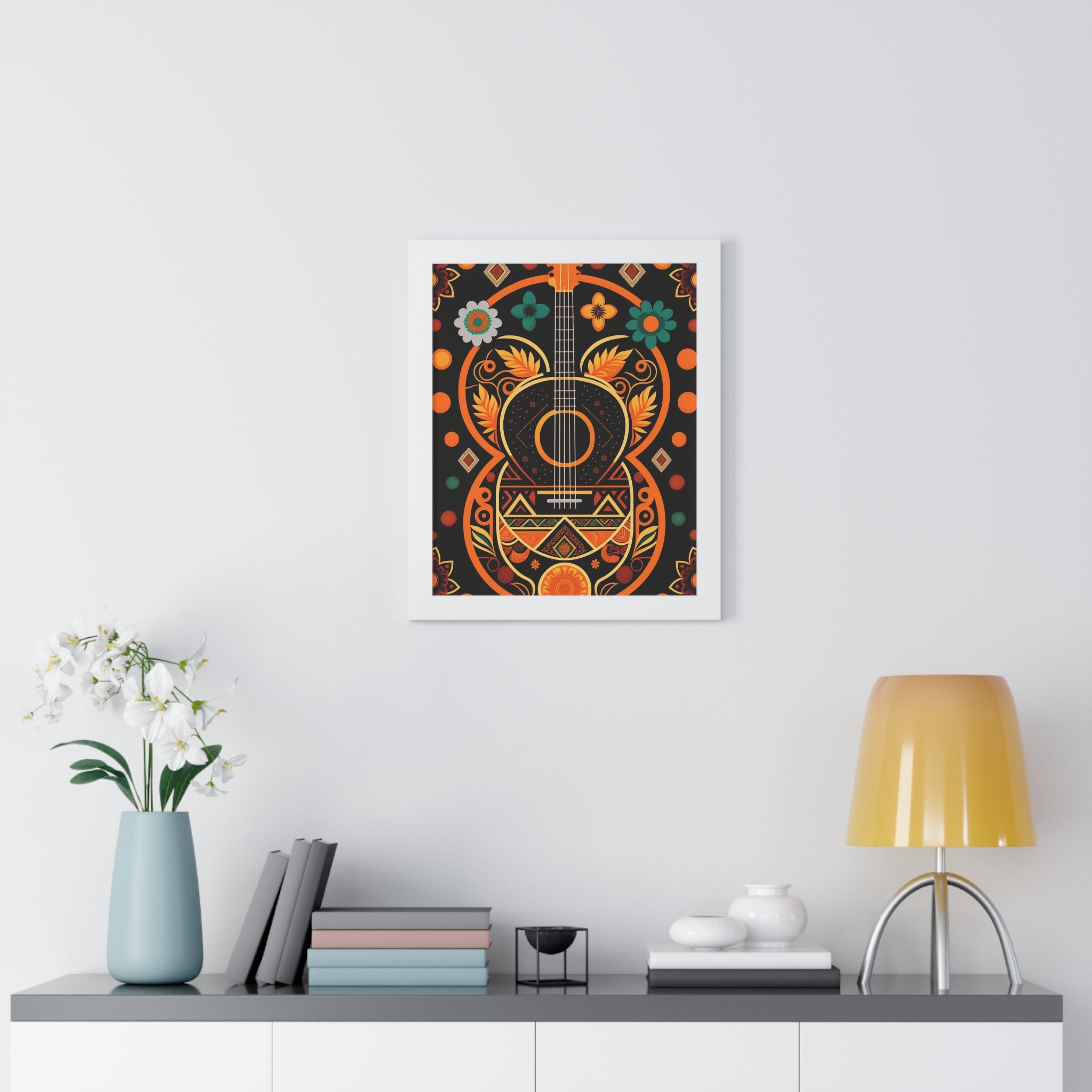 "BOHO" Framed Vertical Poster