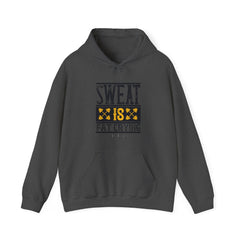 "Sweat Is Fat Crying" Unisex Heavy Blend™ Hooded Sweatshirt