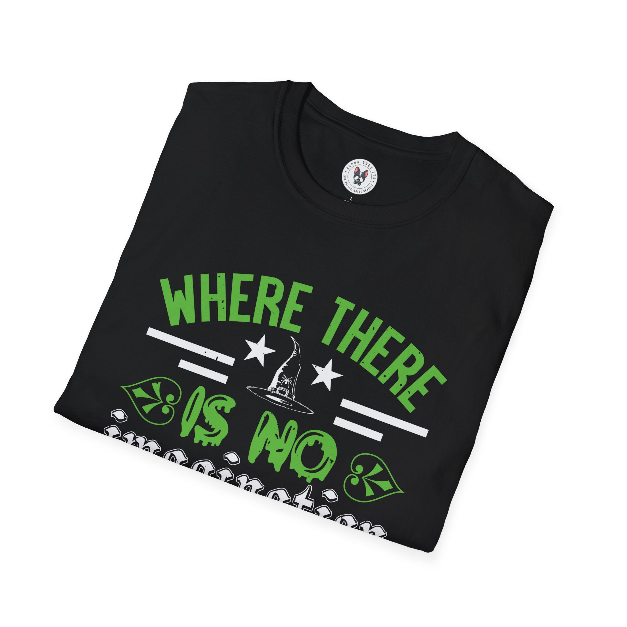 "WHERE THERE IS NO IMAGINATION THERE IS NO HORROR" Unisex Soft style T-Shirt