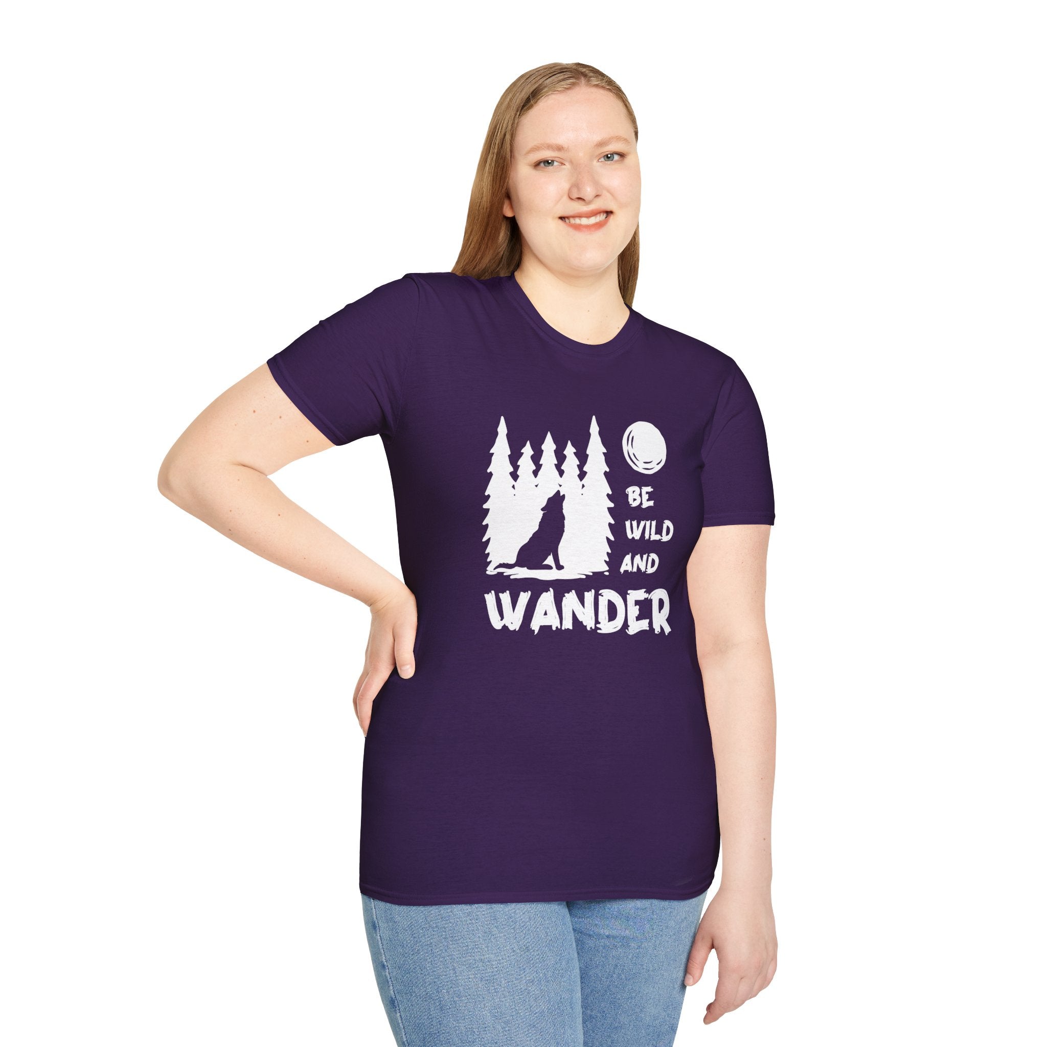 "Be WildAnd Wander" Unisex Softstyle T-Shirt