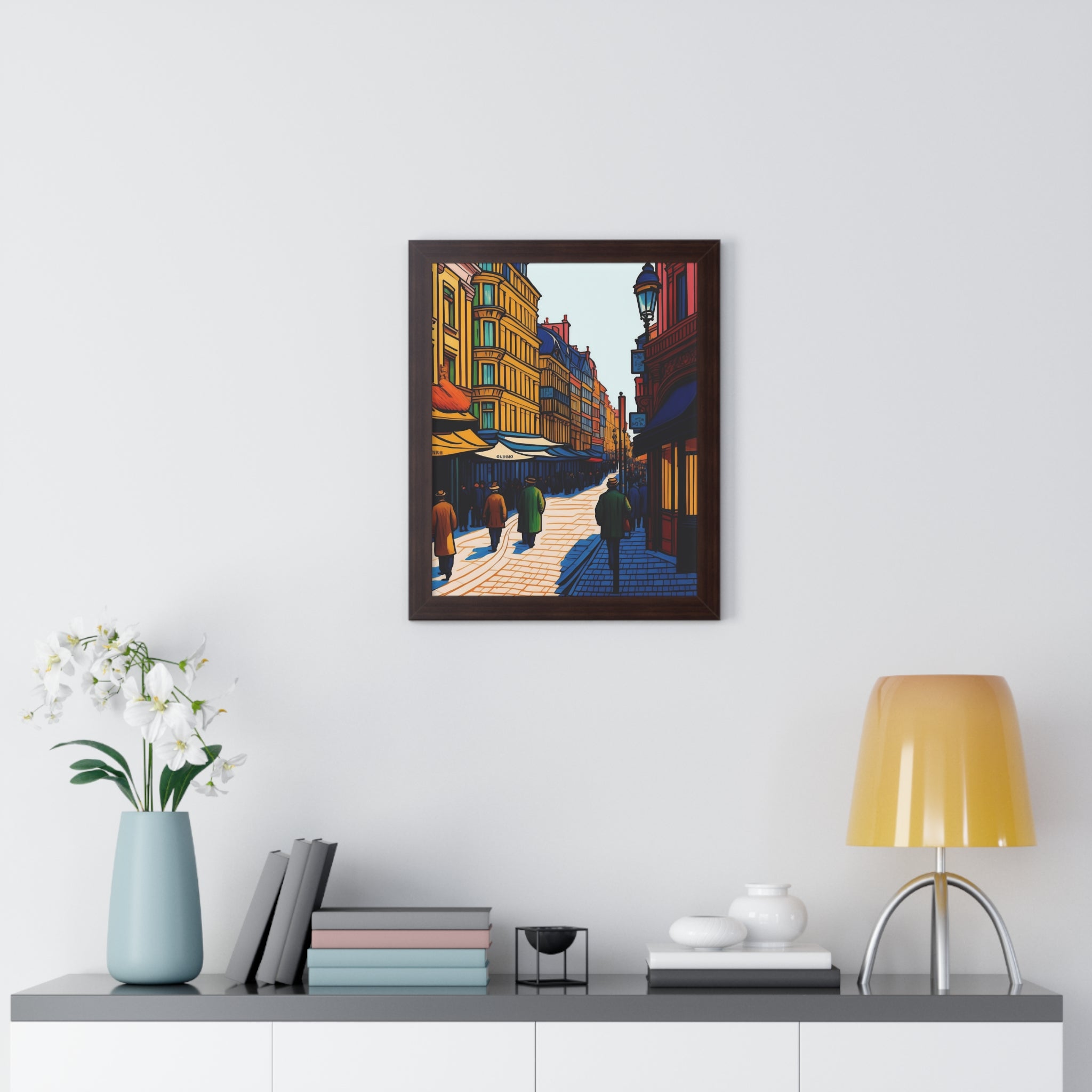 "ARCHITECTURE" Framed Vertical Poster