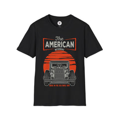 "THE AMERICAN MOTOWORKS MADE IN THE USA SINCE 1964" Unisex Soft style T-Shirt