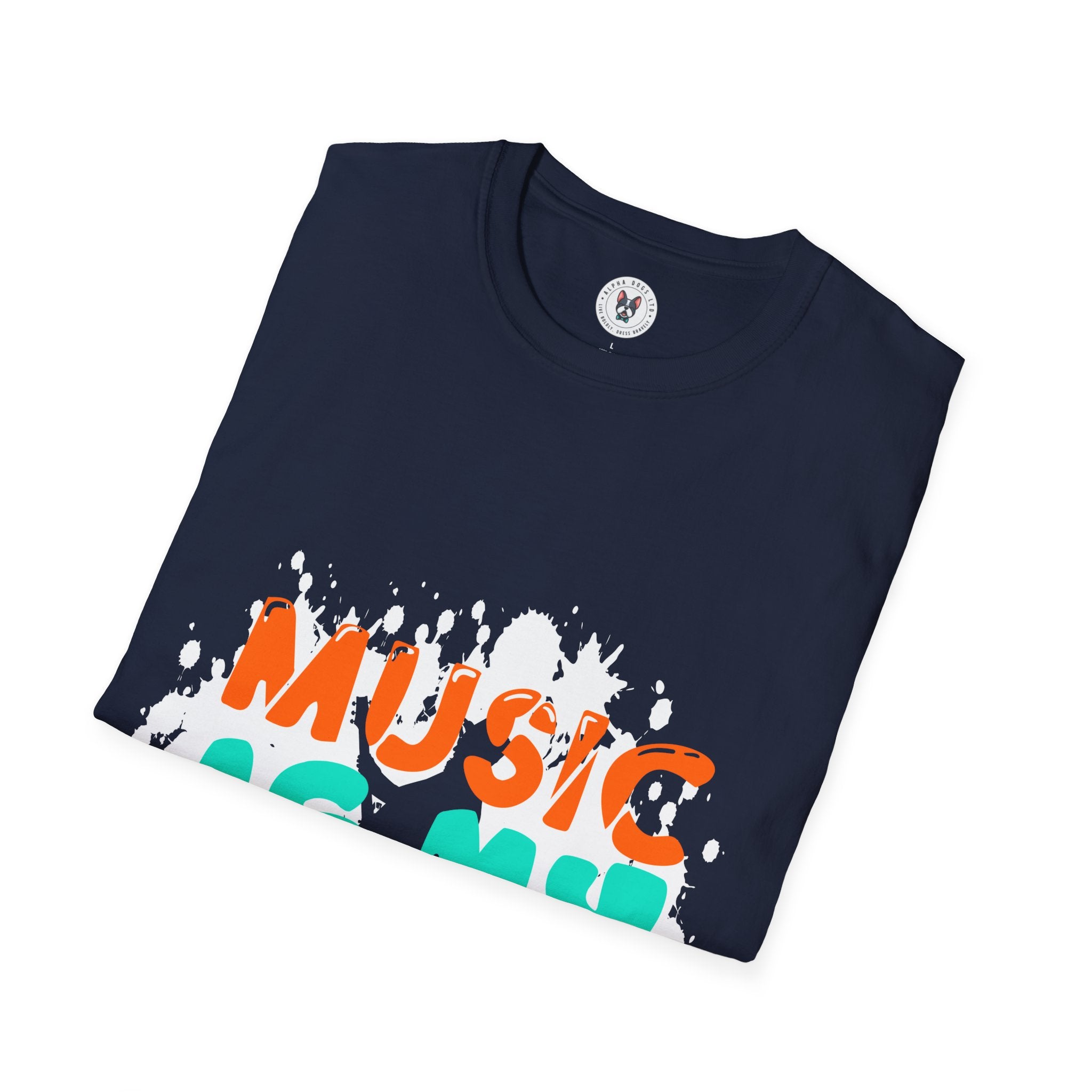 "Music In My Medicine" Unisex Soft style T-Shirt