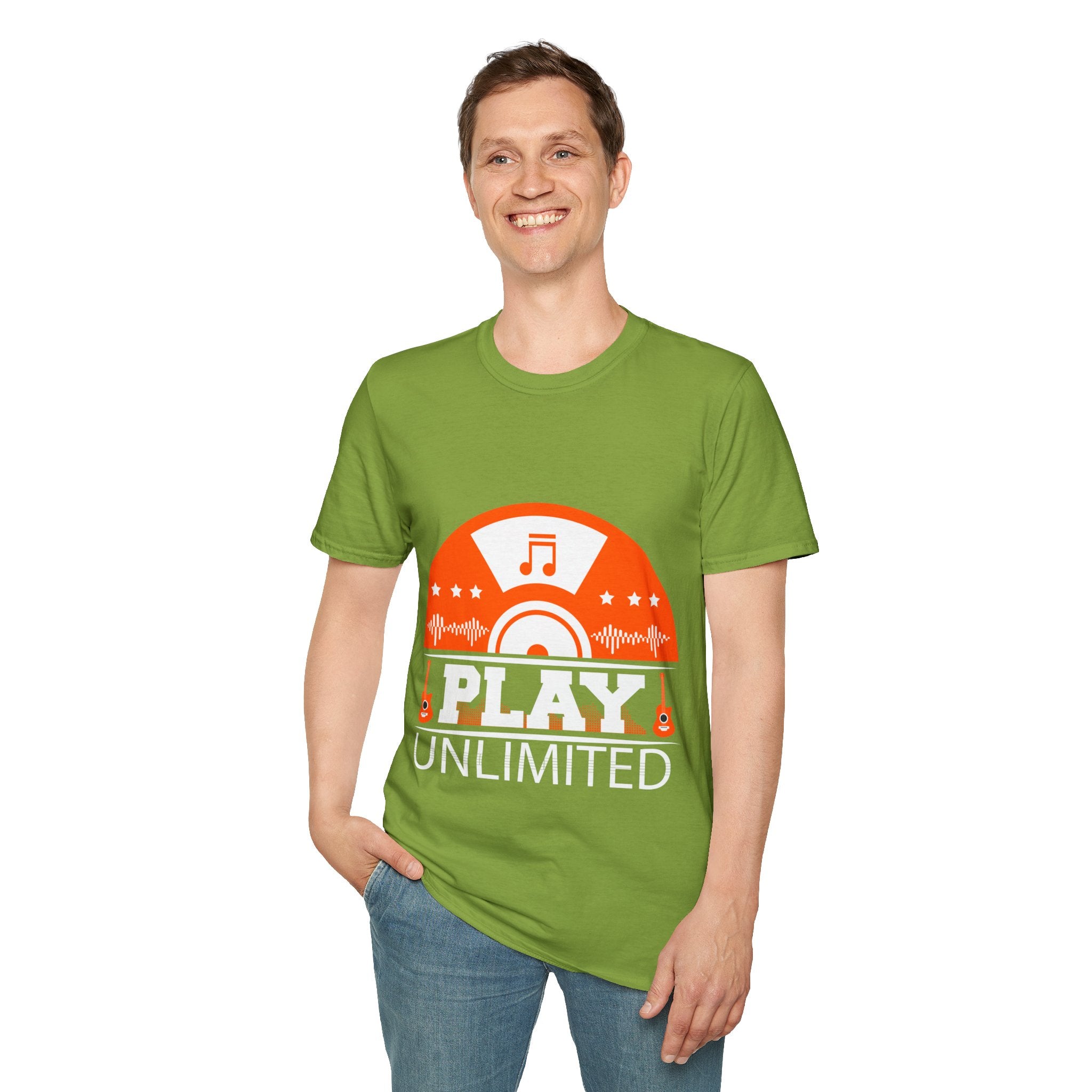 "Play Unlimited" Unisex Soft style T-Shirt