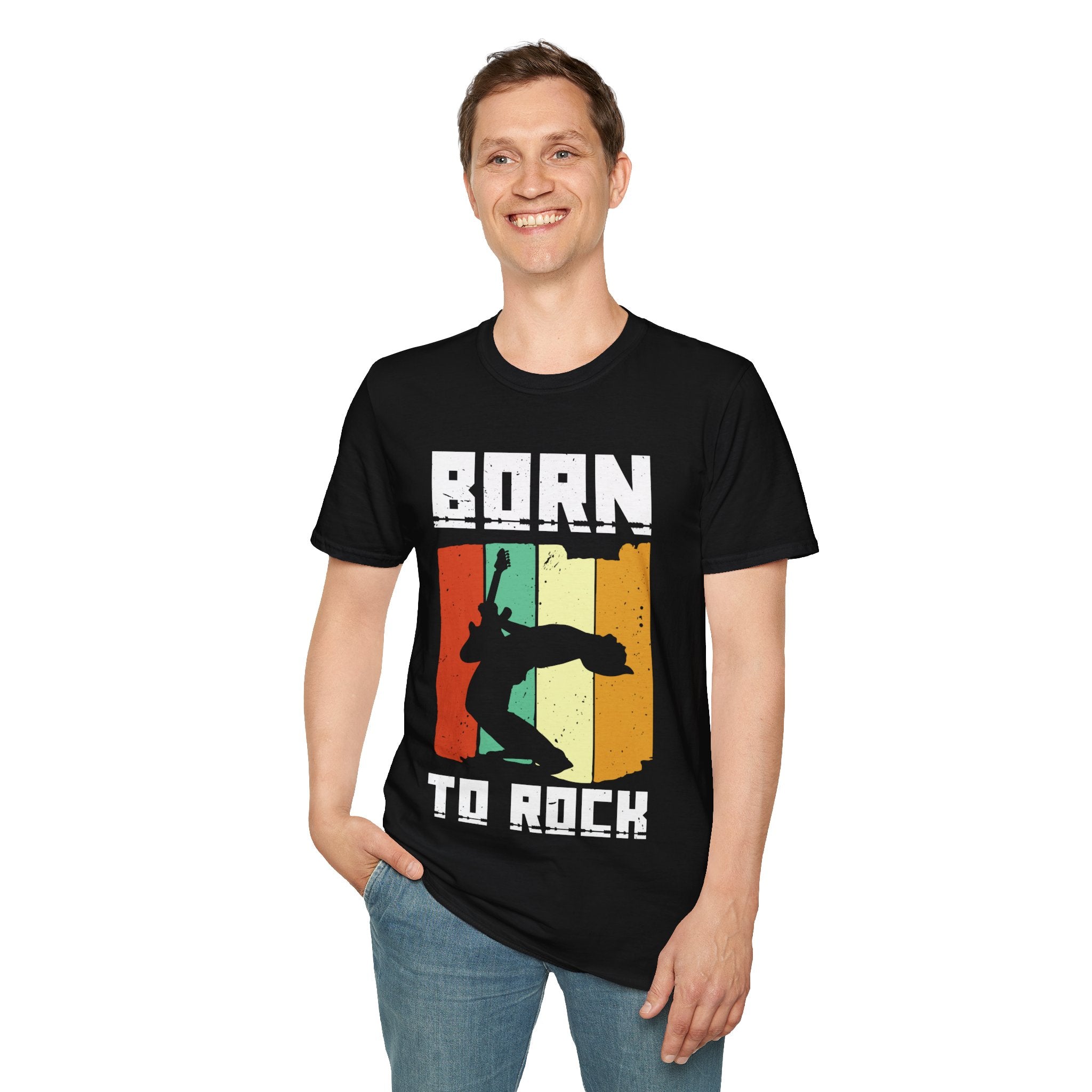 "Born To Rock"  Unisex Soft style T-Shirt