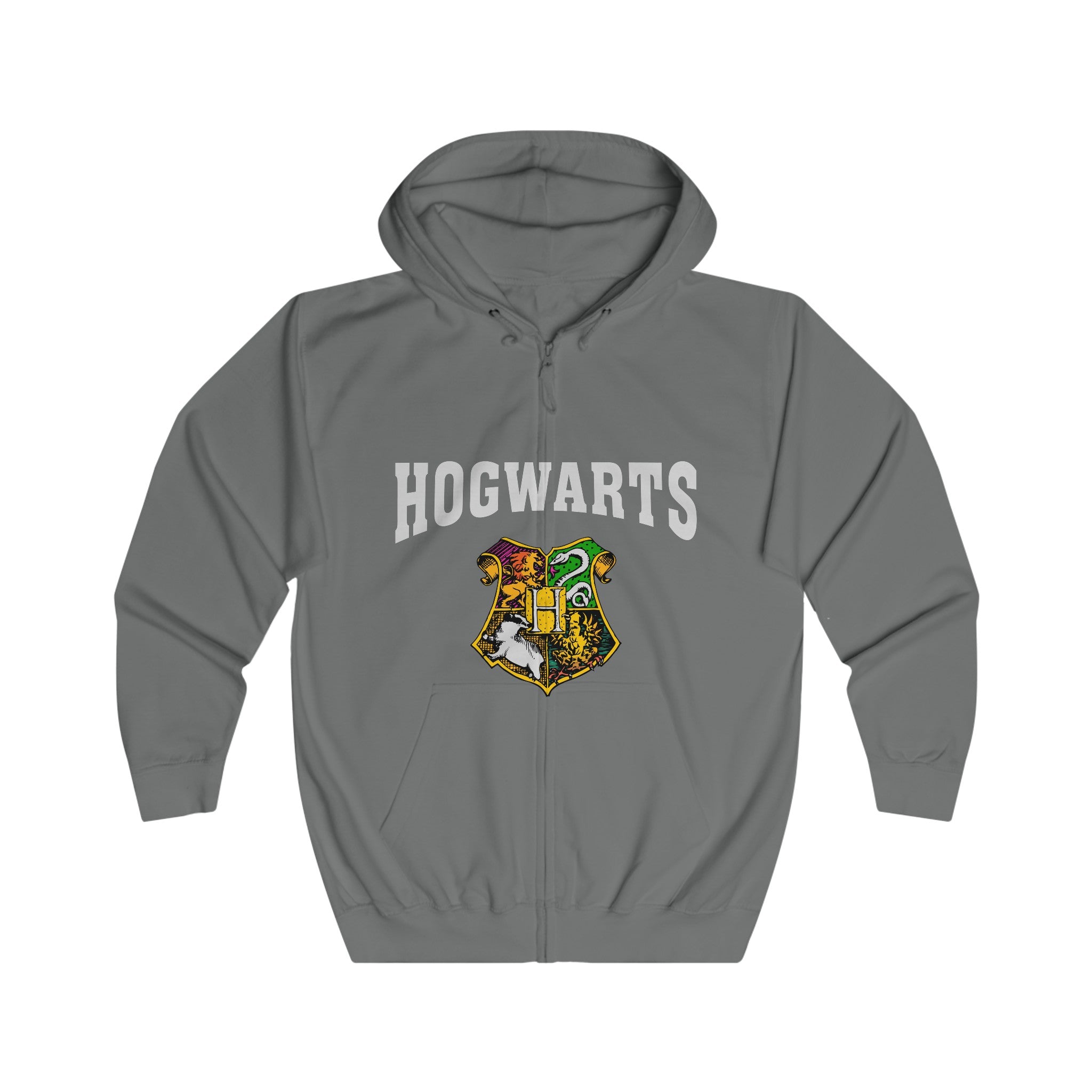 Hogwarts Unisex Full Zip Hoodie