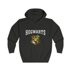 Hogwarts Unisex Full Zip Hoodie