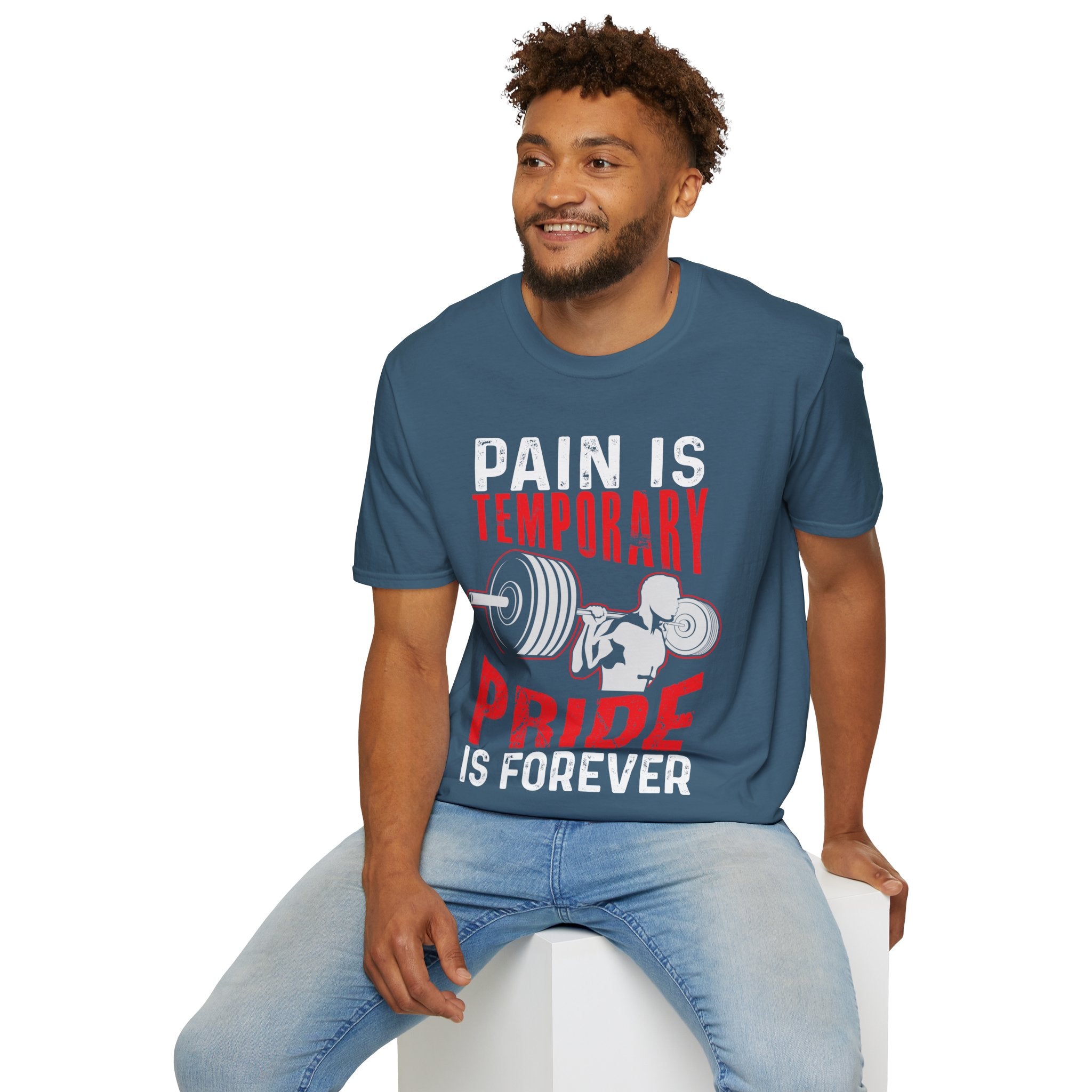 "Pain Is Temporary Pride Is Forever" Unisex Soft Style T-Shirt