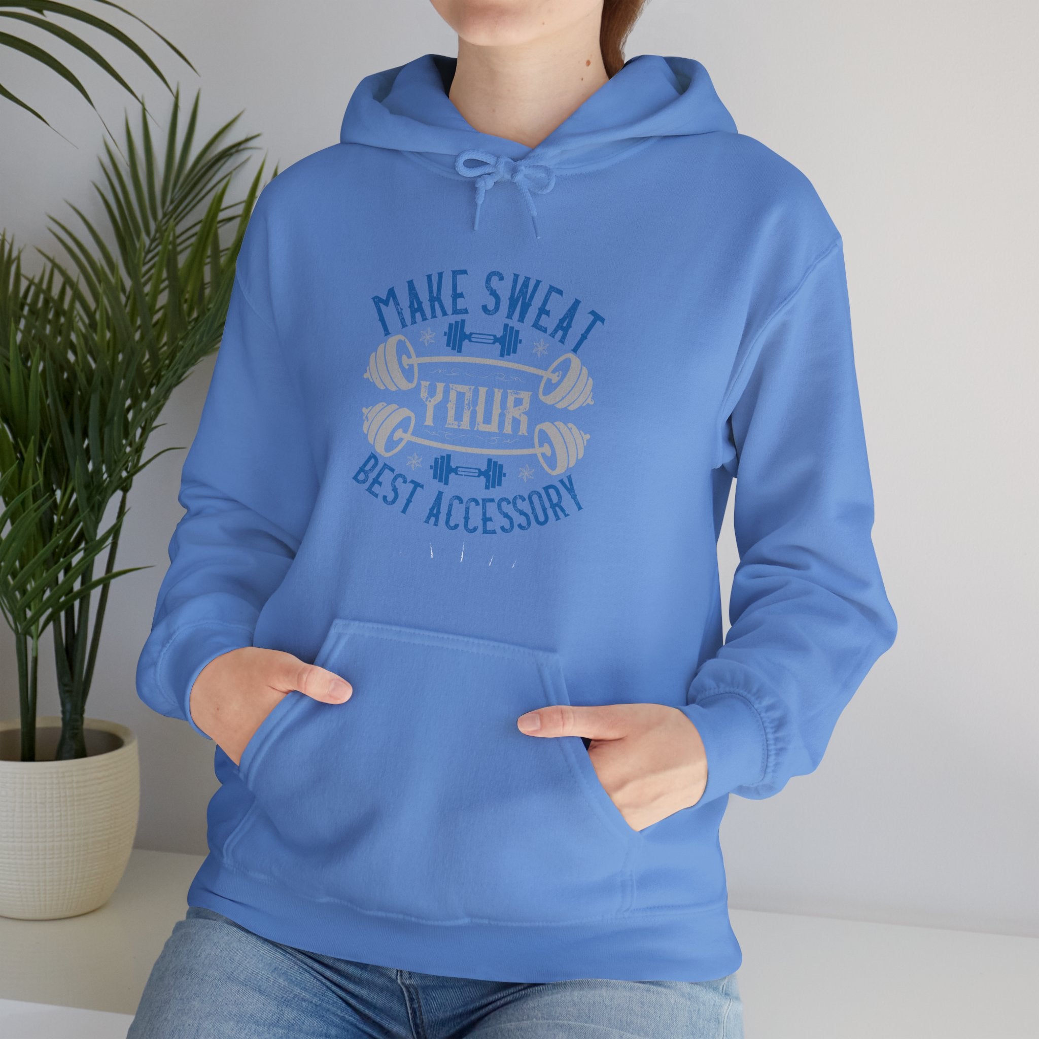 "Make Sweat Your Best Accessory" Unisex Heavy Blend™ Hooded Sweatshirt