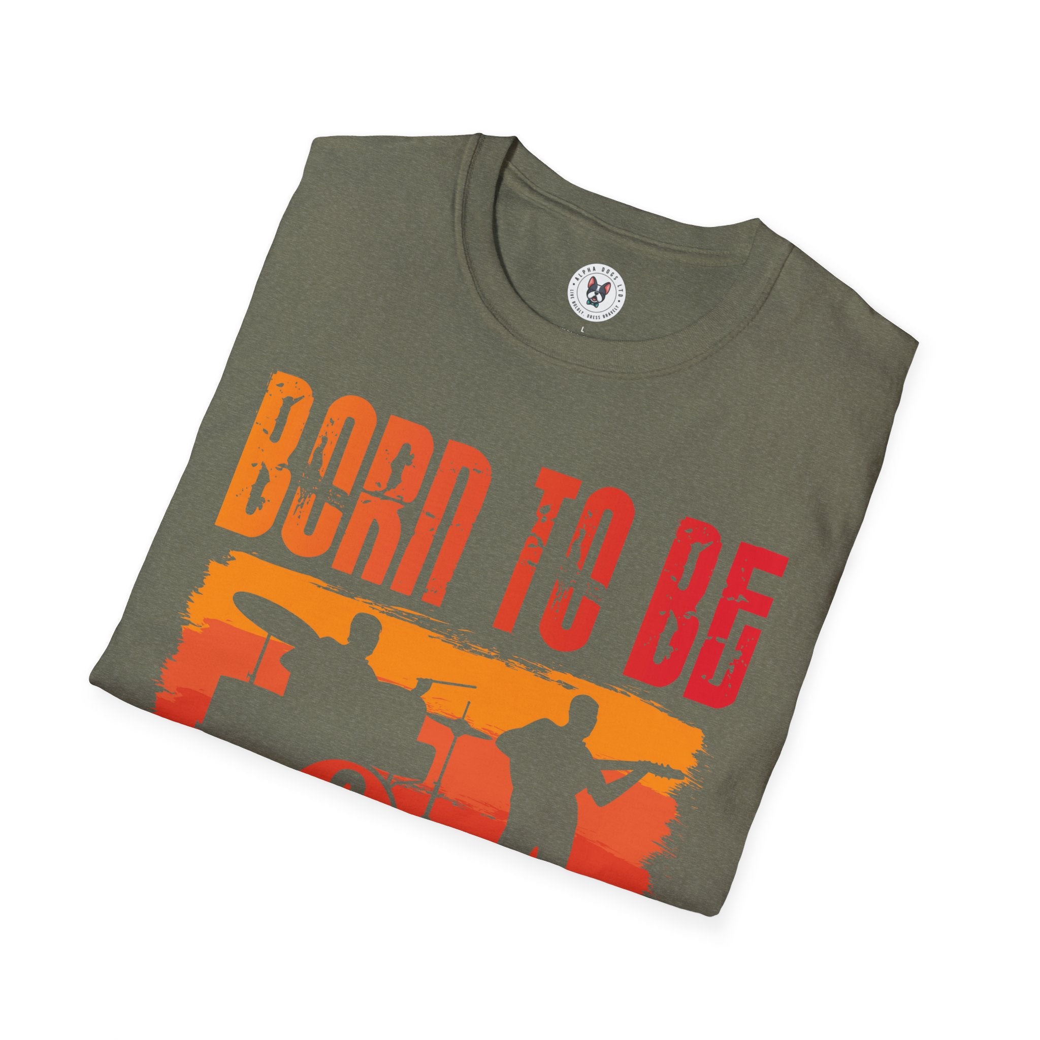 "Born To Be Musician" Unisex Soft style T-Shirt