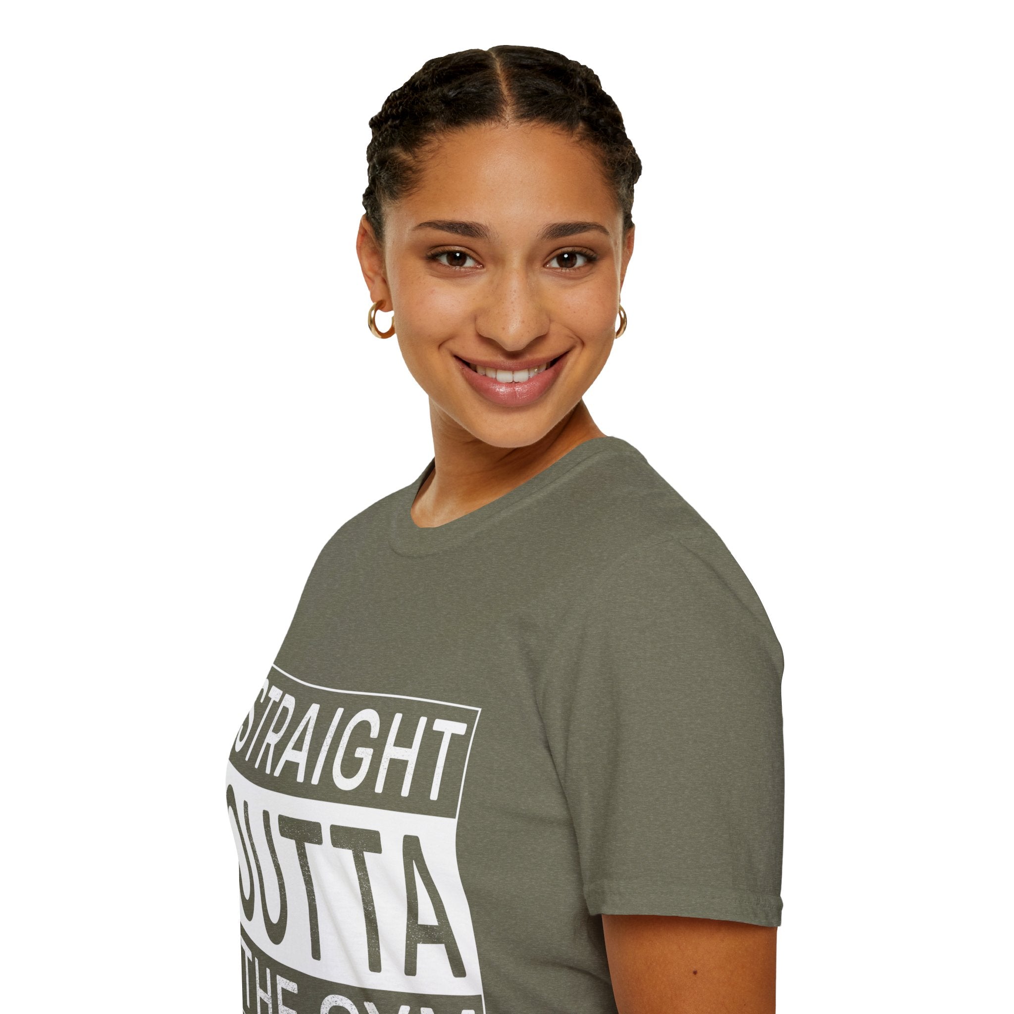 "Straight Outta The Gym" Unisex Soft style T-Shirt